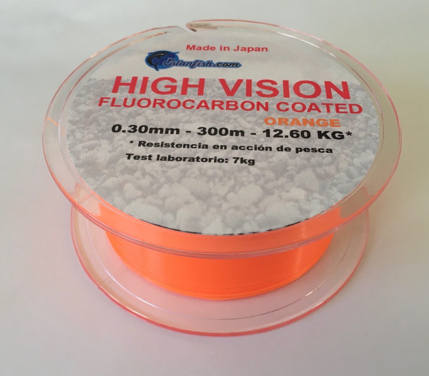 NYLON ESTANFISH HIGH VISION ORANGE 300m 0,30mm 12,6KG