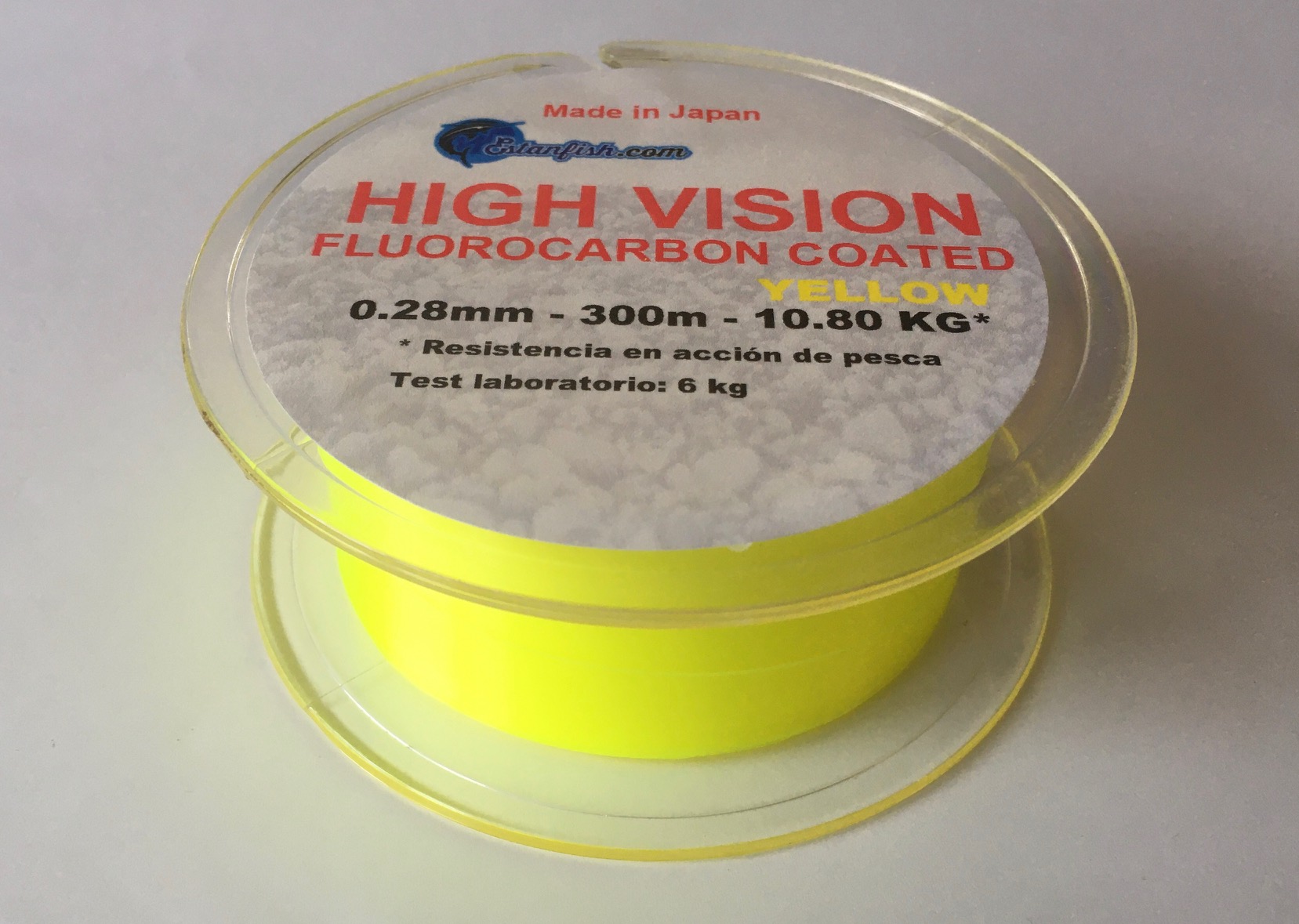 NYLON ESTANFISH HIGH VISION YELLOW 300m 0,28mm 10,8KG