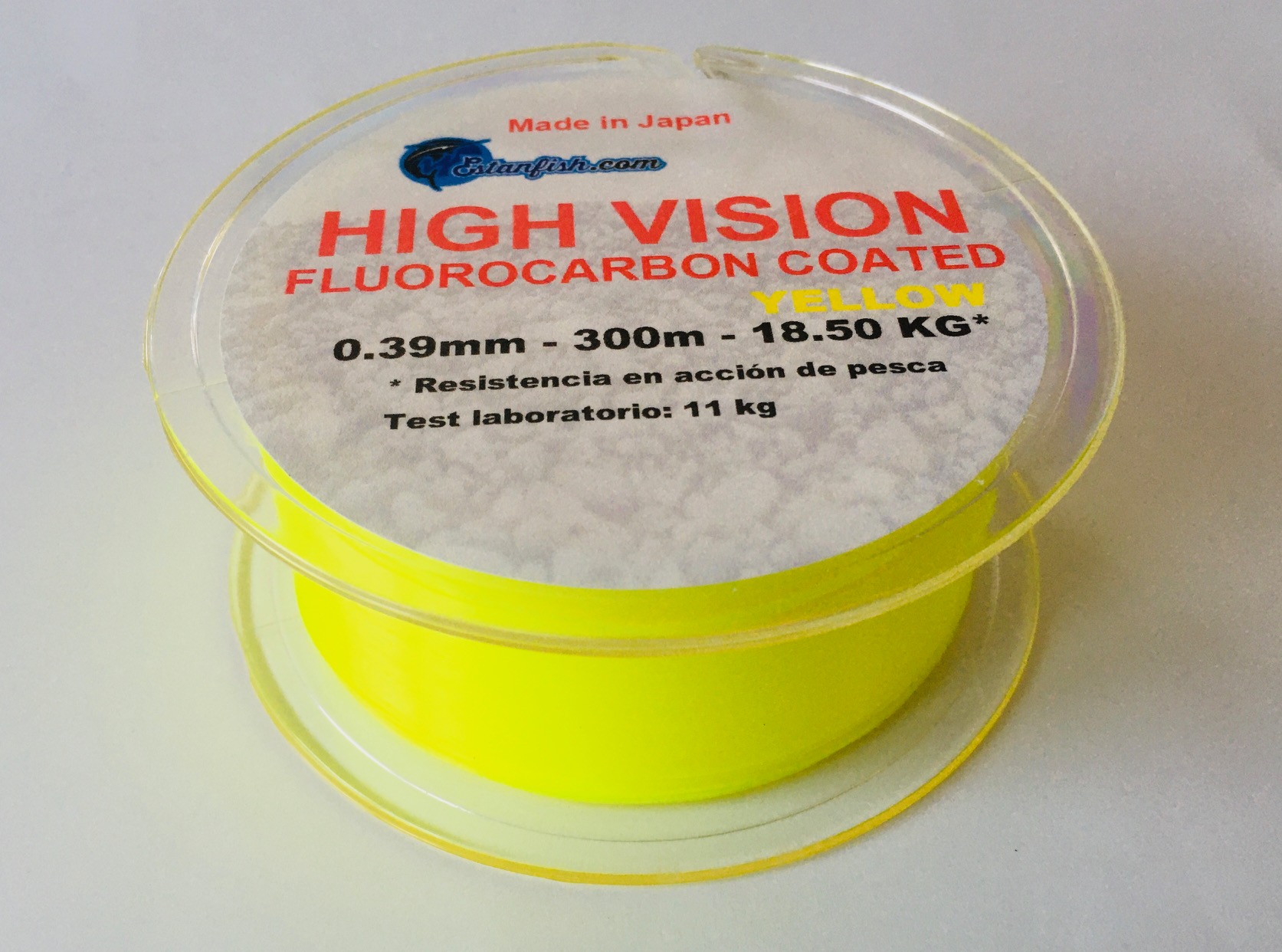 NYLON ESTANFISH HIGH VISION YELLOW 300m 0,39mm 18,5KG