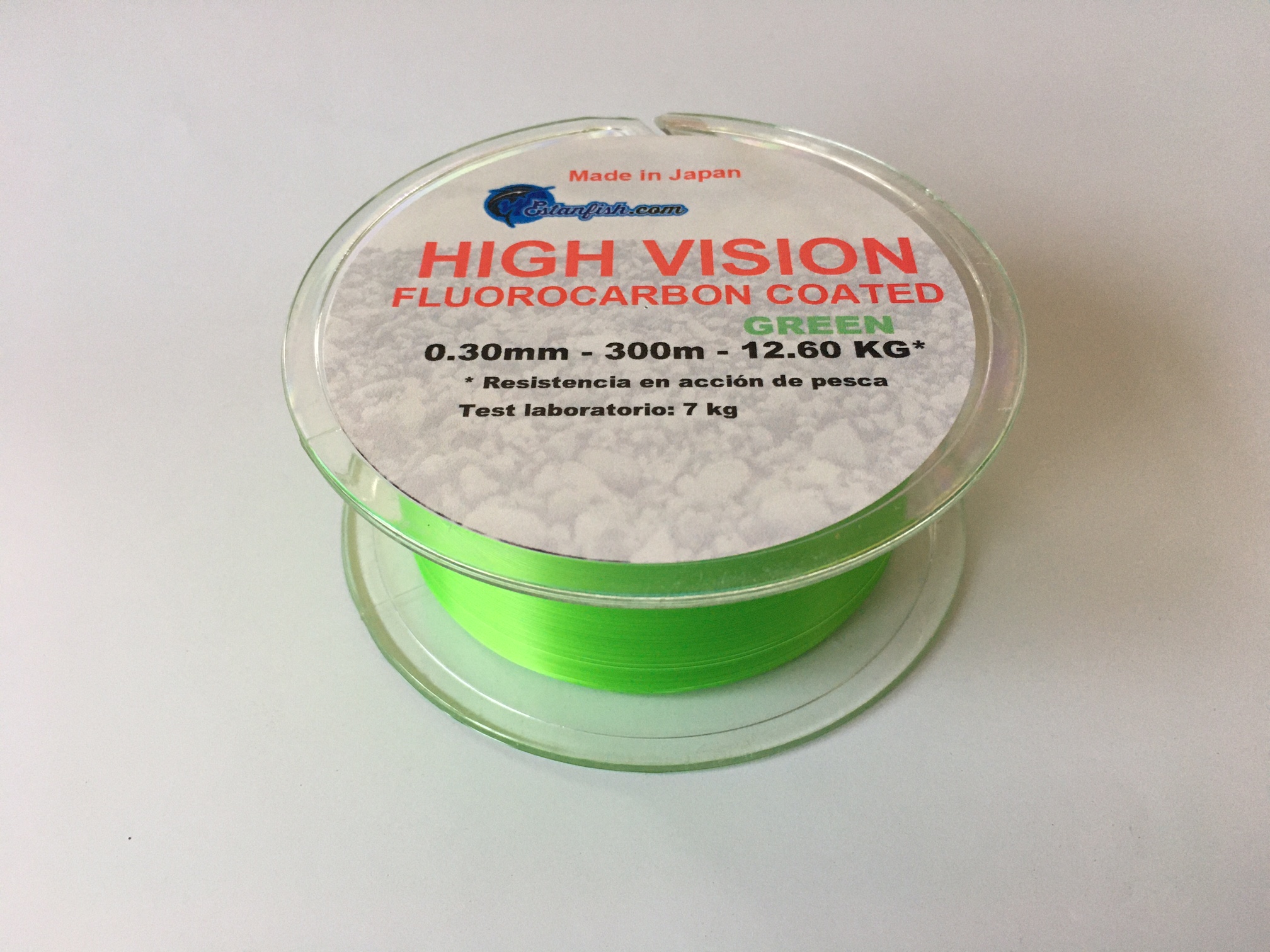 NYLON ESTANFISH HIGH VISION GREEN 300m 0,30mm 12,6KG
