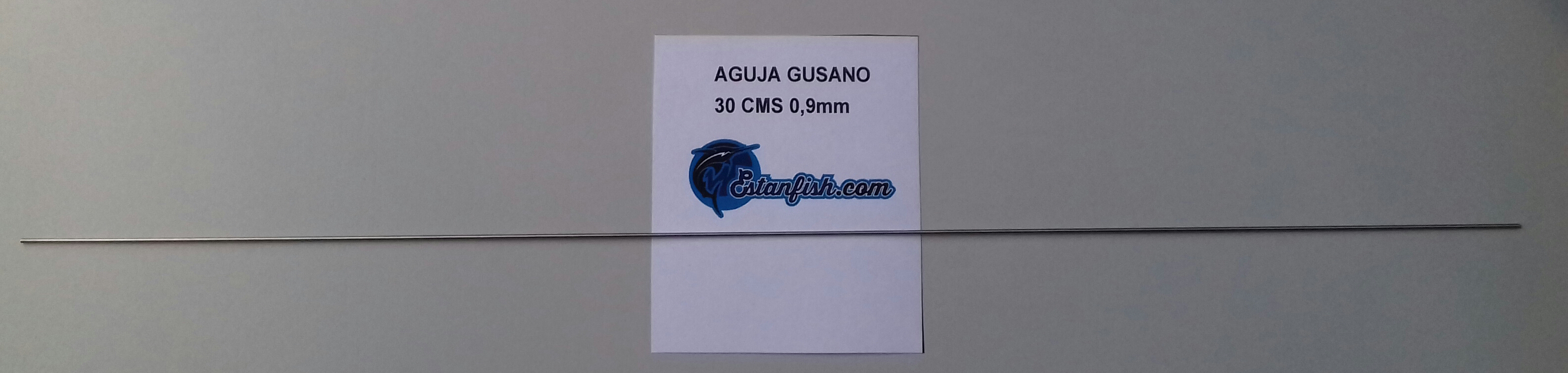 AGUJA GUSANO 30 CMS 0,9mm