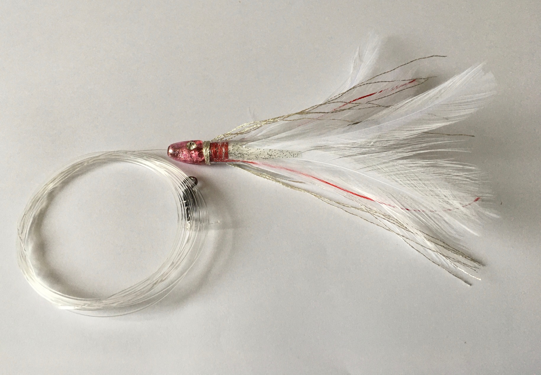 ES TUNA TROLLING CRYSTAL 11cm RED HEAD WHITE