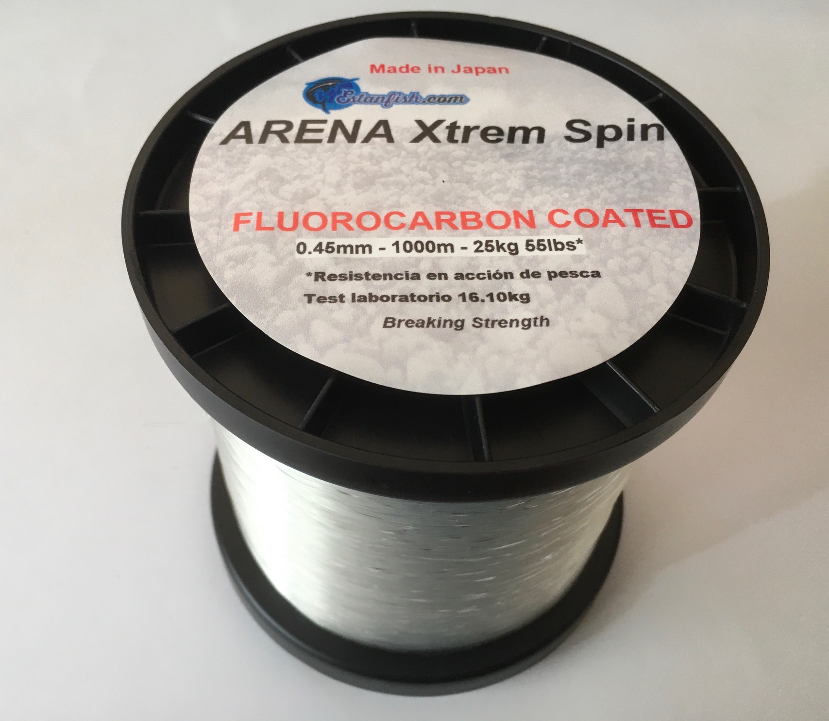 NYLON ARENA XTREM SPIN 1000m 0,45mm 25kg 55lbs