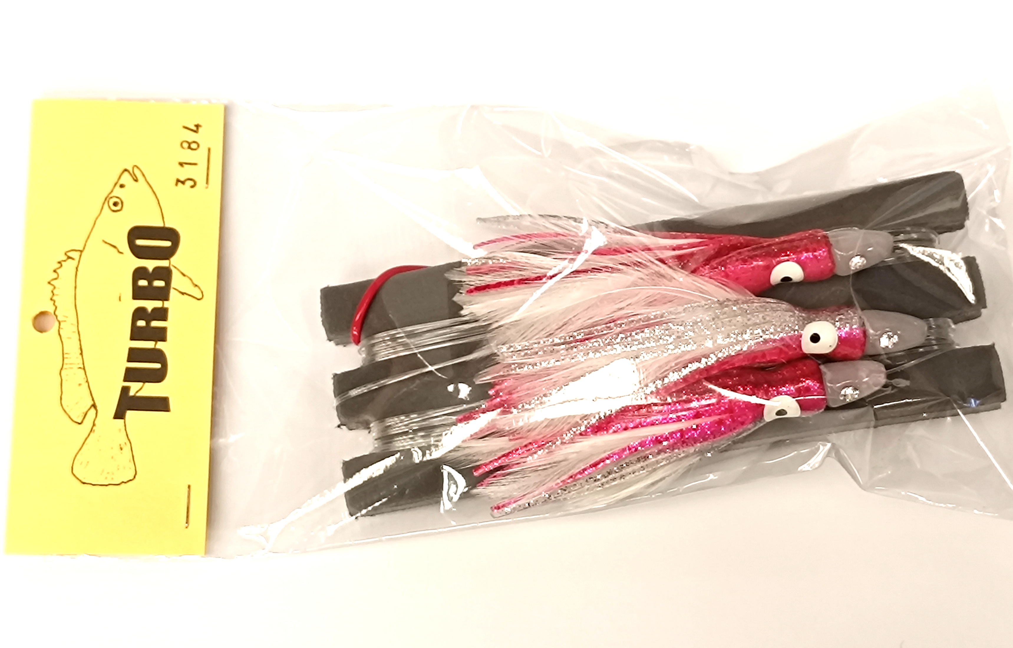 METRALLETA CURRICAN TURBO MOD 3184 CURRI CRISTAL PULPO UVFUCSIA/ PLUMAS