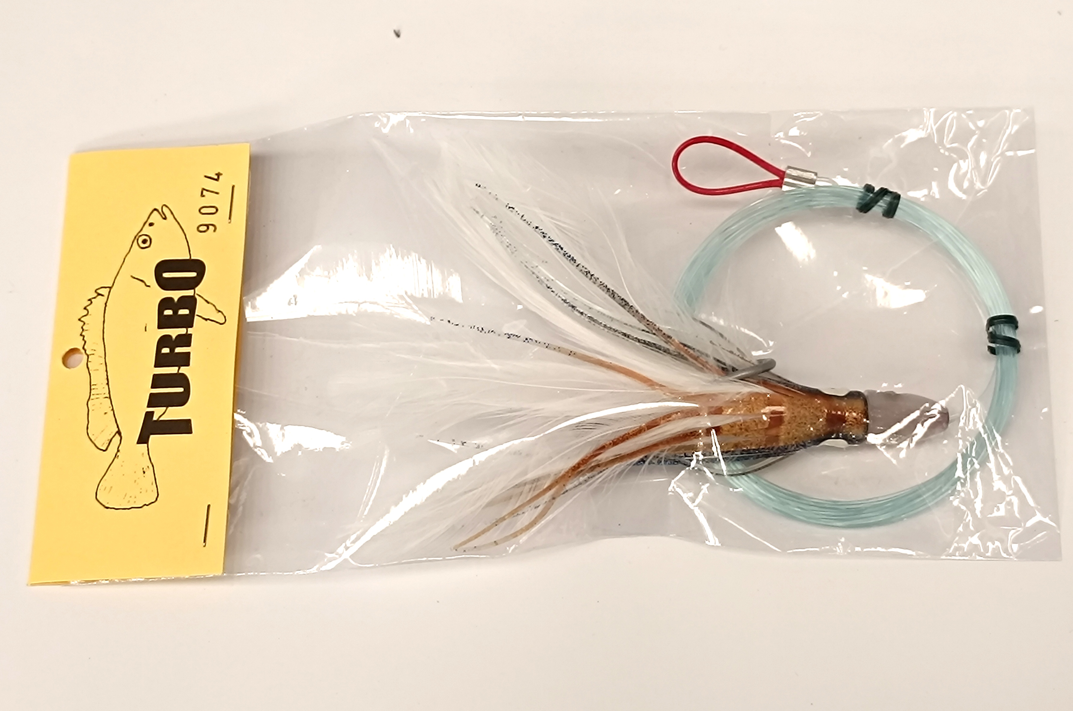 PLUMA CURRICAN CABEZA CRISTAL MEDIANA TURBO MOD 9074 PULPO UV10/PLUMAS