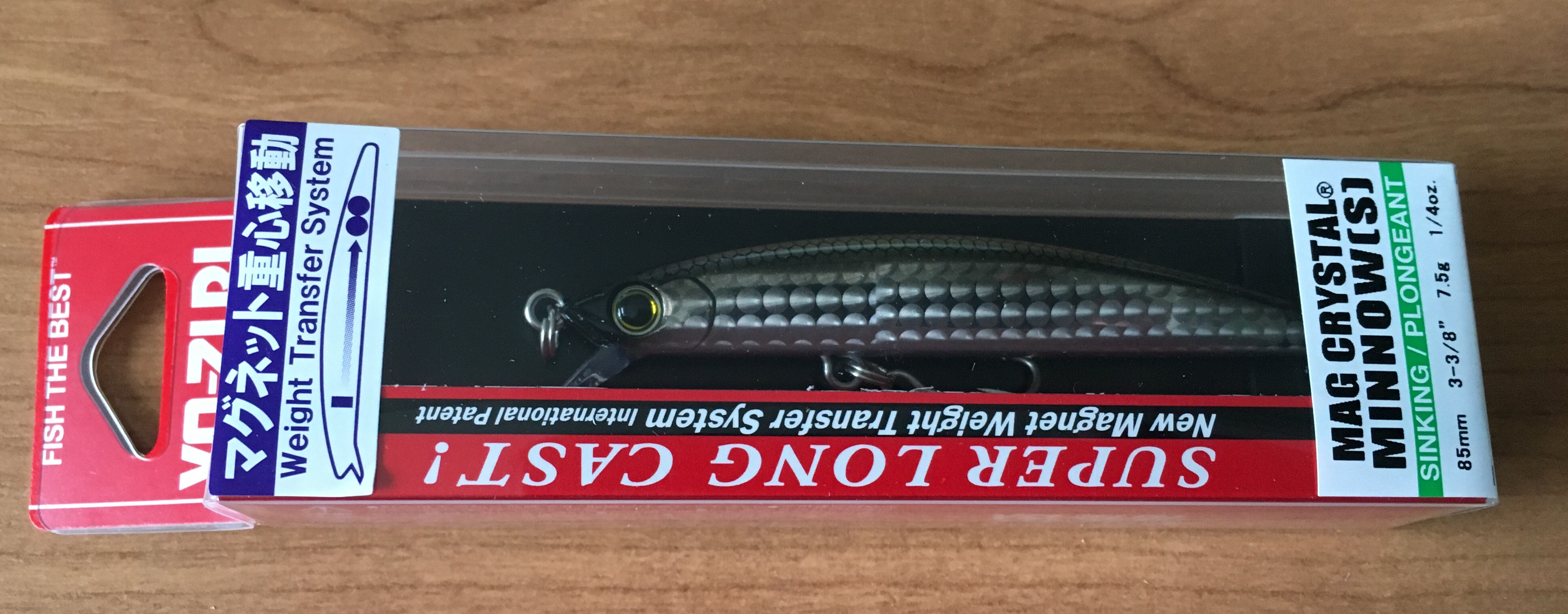YO-ZURI MAG CRYSTAL MINNOW S85 F1131-SBR