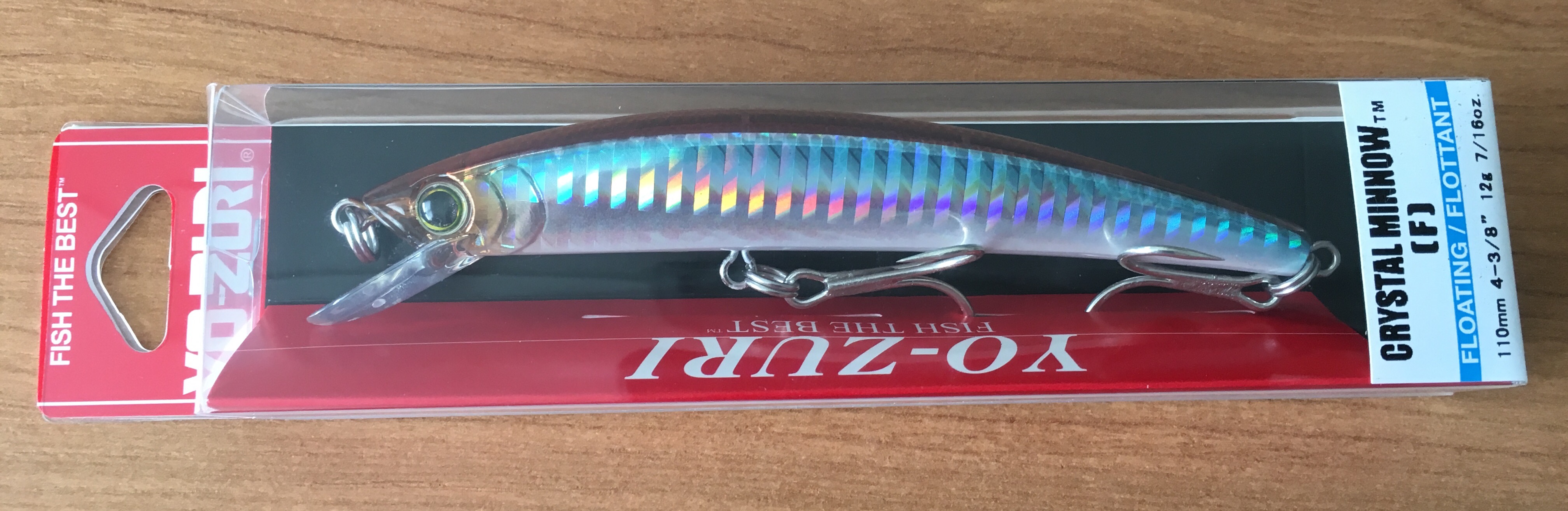 Yo-zuri Crystal Minnow F110 R1124-hsm [756791491816] - 13,73€ : Tienda 