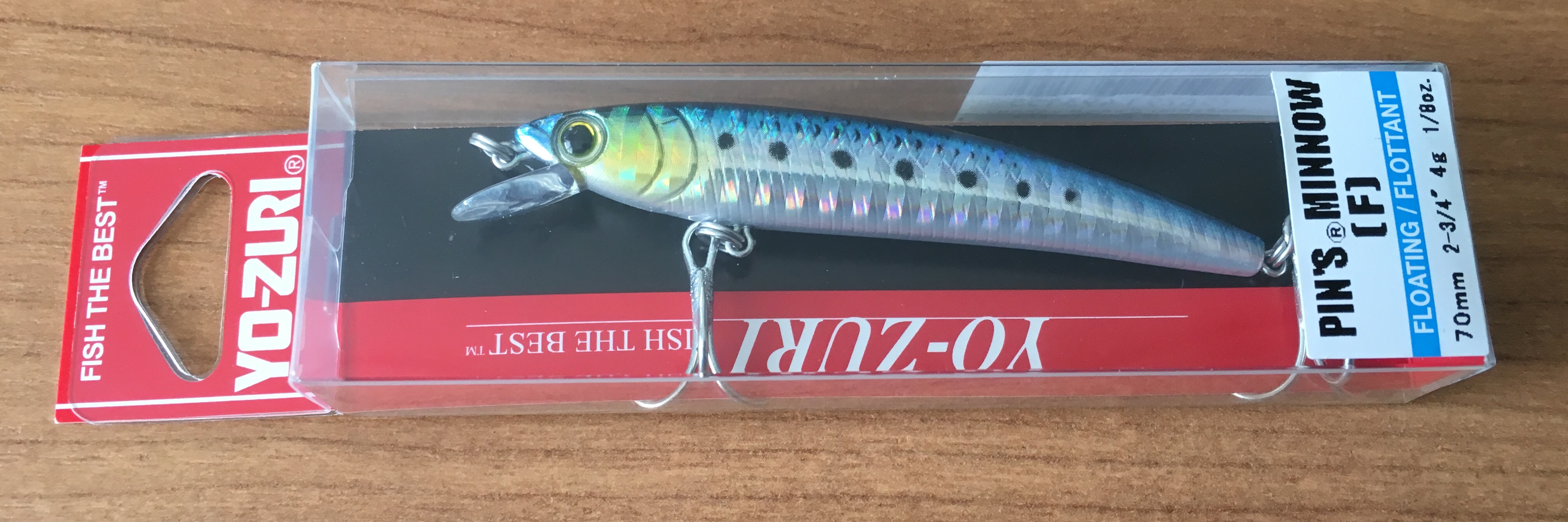 YO-ZURI PINS MINNOW F 70 F1162-GHIW