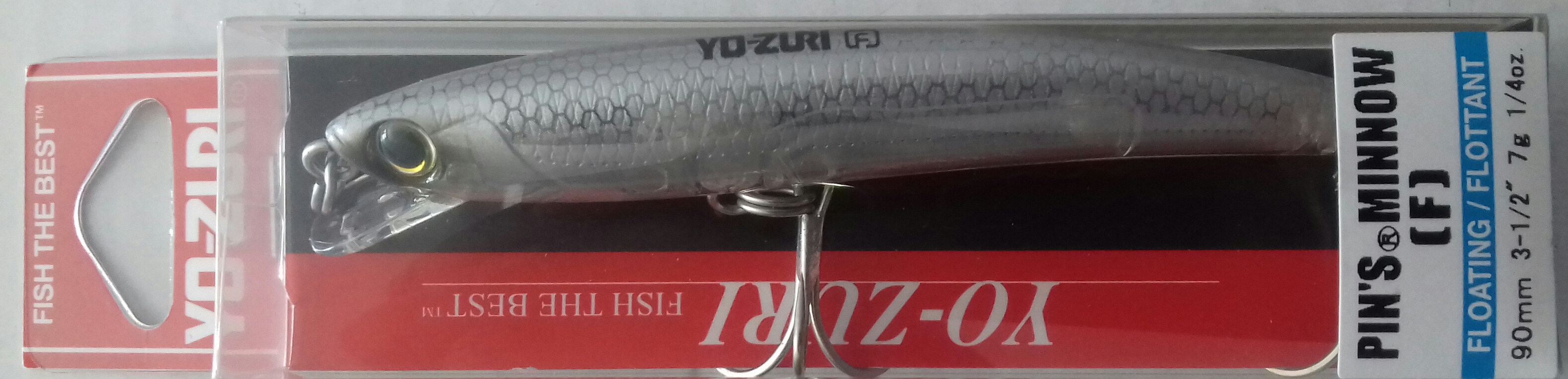 YO-ZURI PINS MINNOW F 90 F1163-TGLM [756791493490] - 13,90€ : Tienda online  de pesca