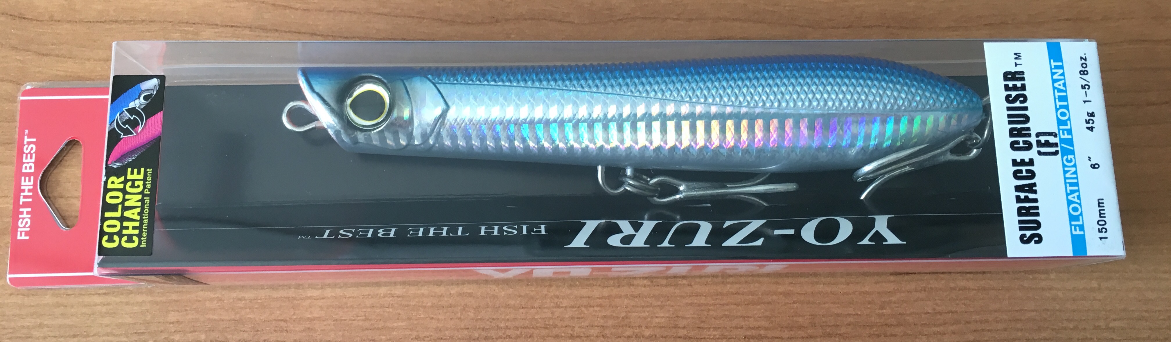 YO-ZURI SURFACE CRUISER F150 R1172-CHB