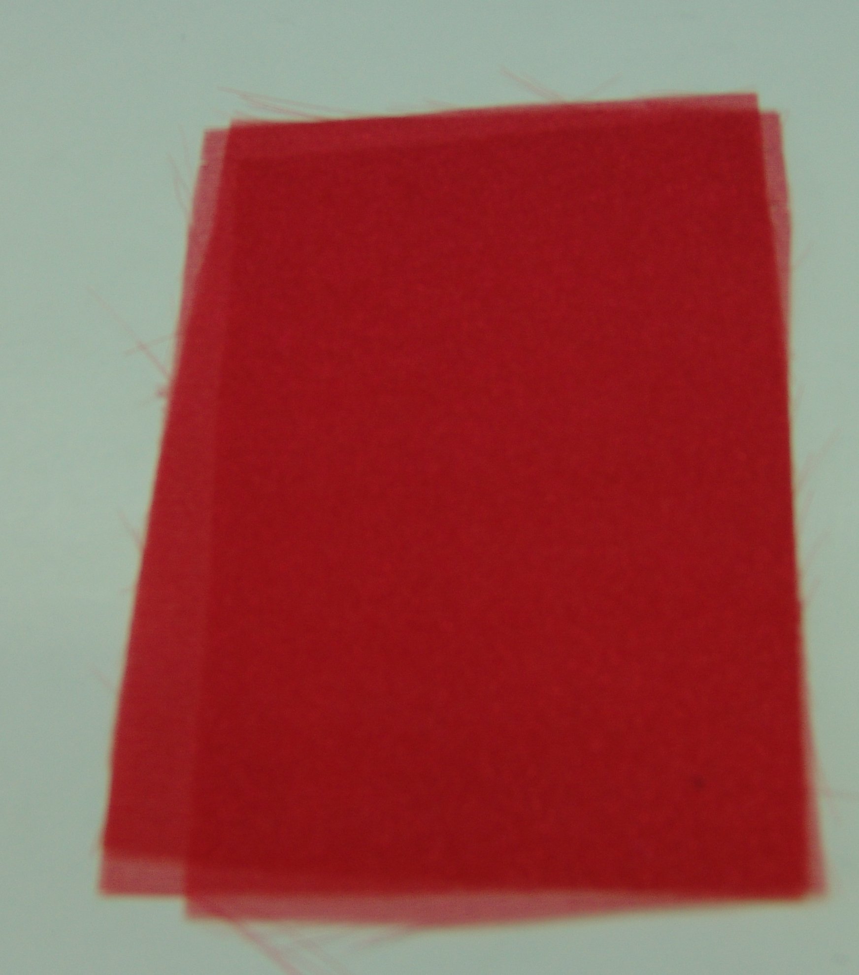 SPARKLE ORGANZA BRIGHT RED