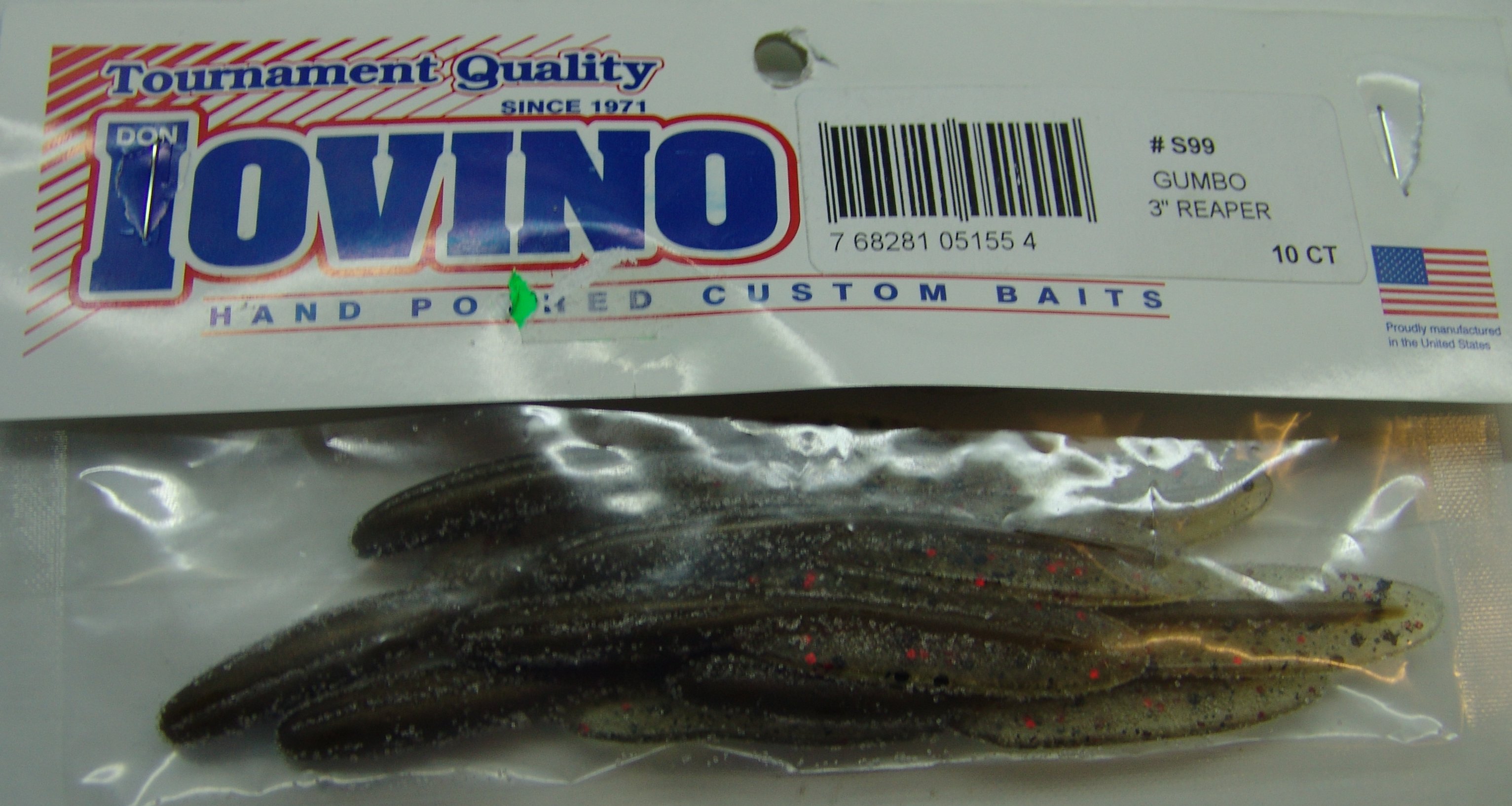 DON IOVINO - Reaper 3" Gumbo (10 unidades)