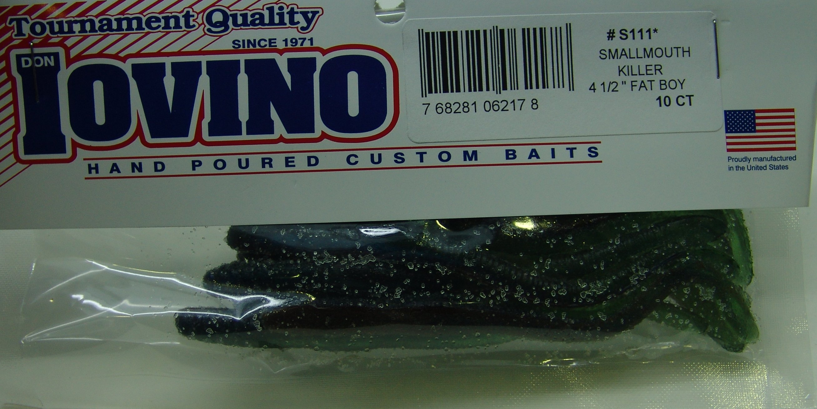 DON IOVINO Fat Boy 4 1/2" Smallmouth Killer (10 unidades)