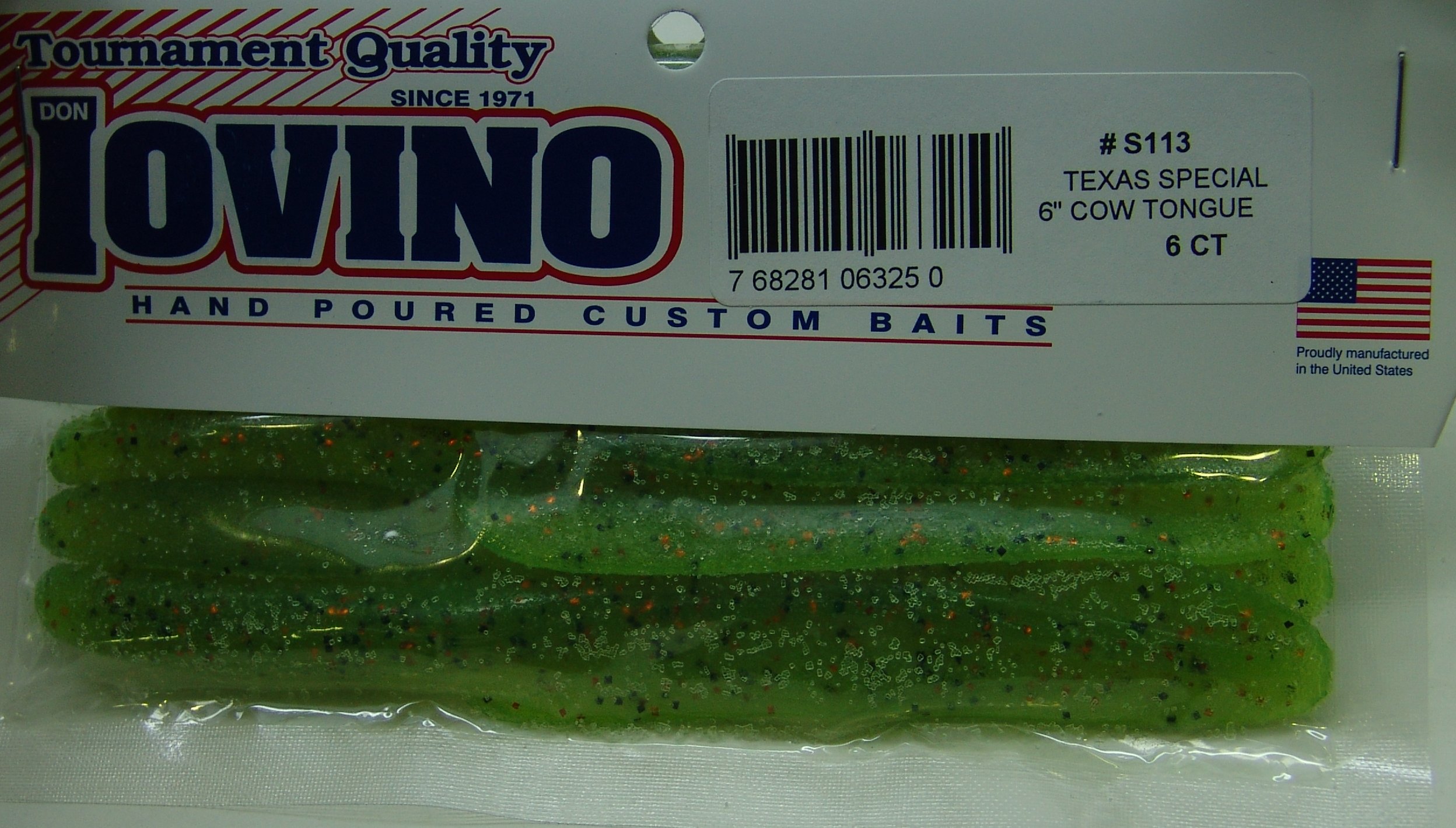 DON IOVINO - Cowtongue 6" Texas Special (10 unidades)