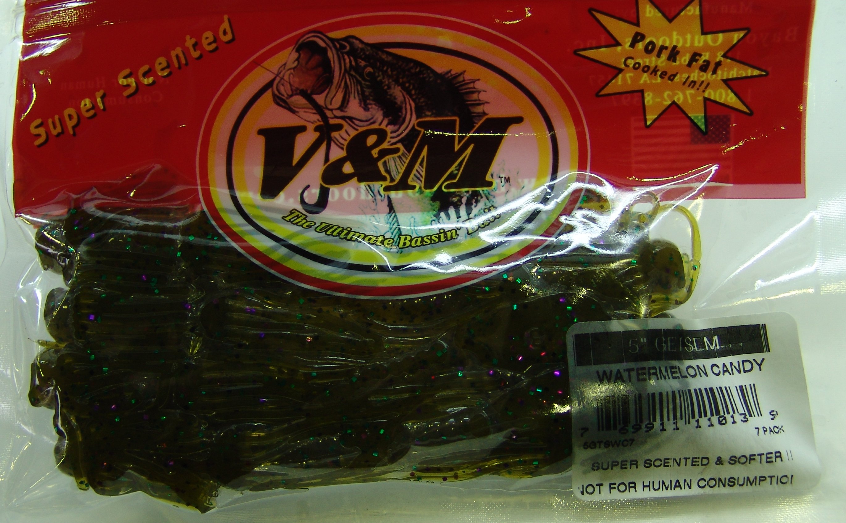 V&M GETSEM 5", Watermelon Candy (7 unidades)