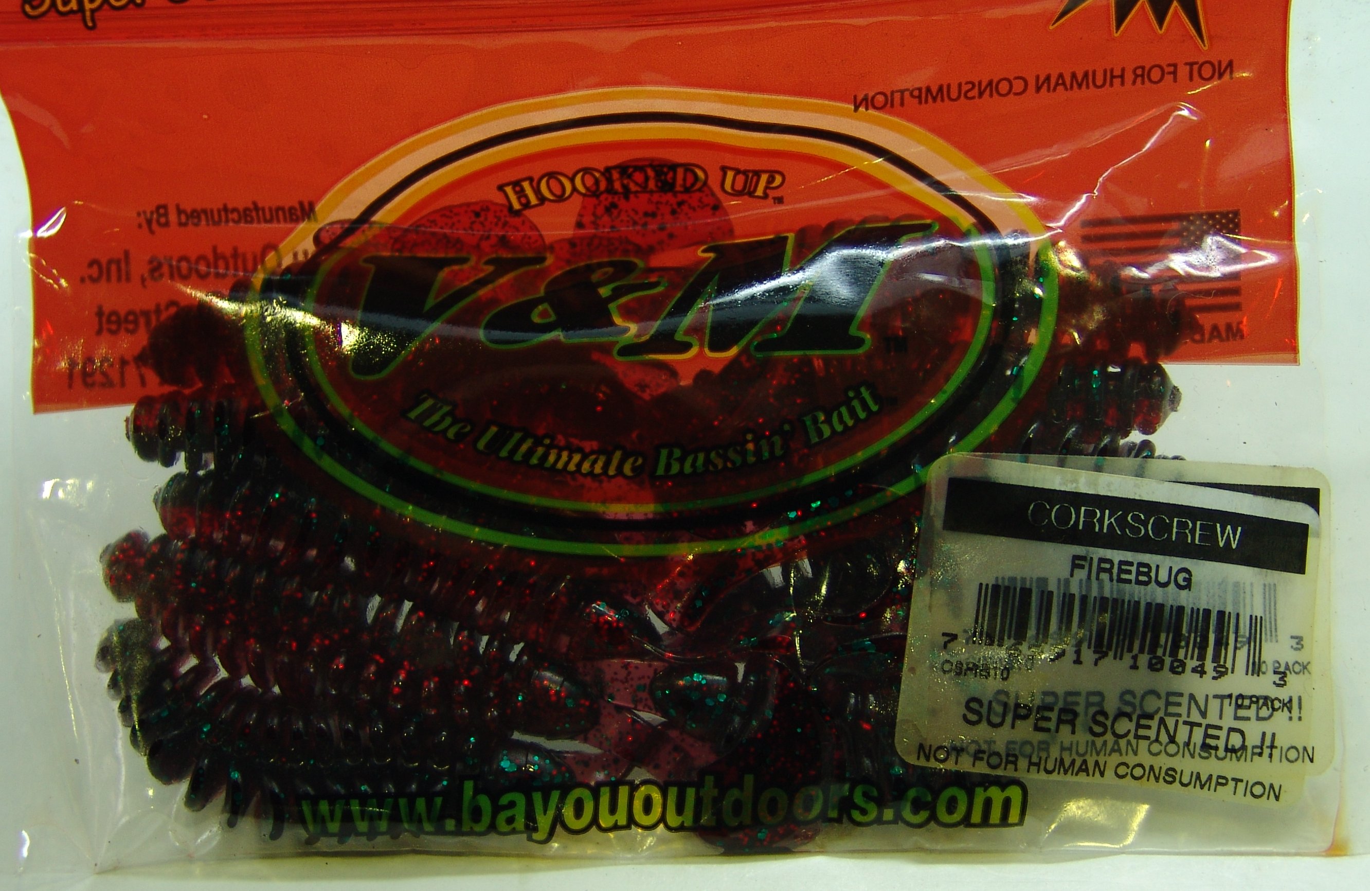 V&M Corkscrew Firebug (10 unidades)