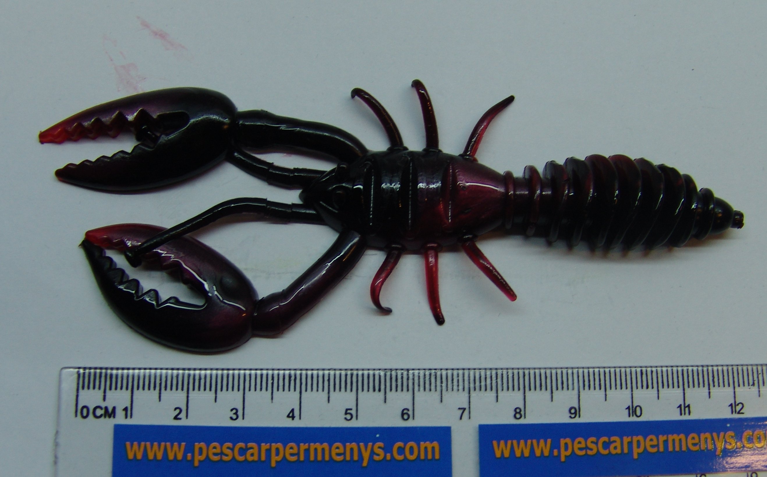 V&M Bayou Craw Red Shad  (8 unidades)