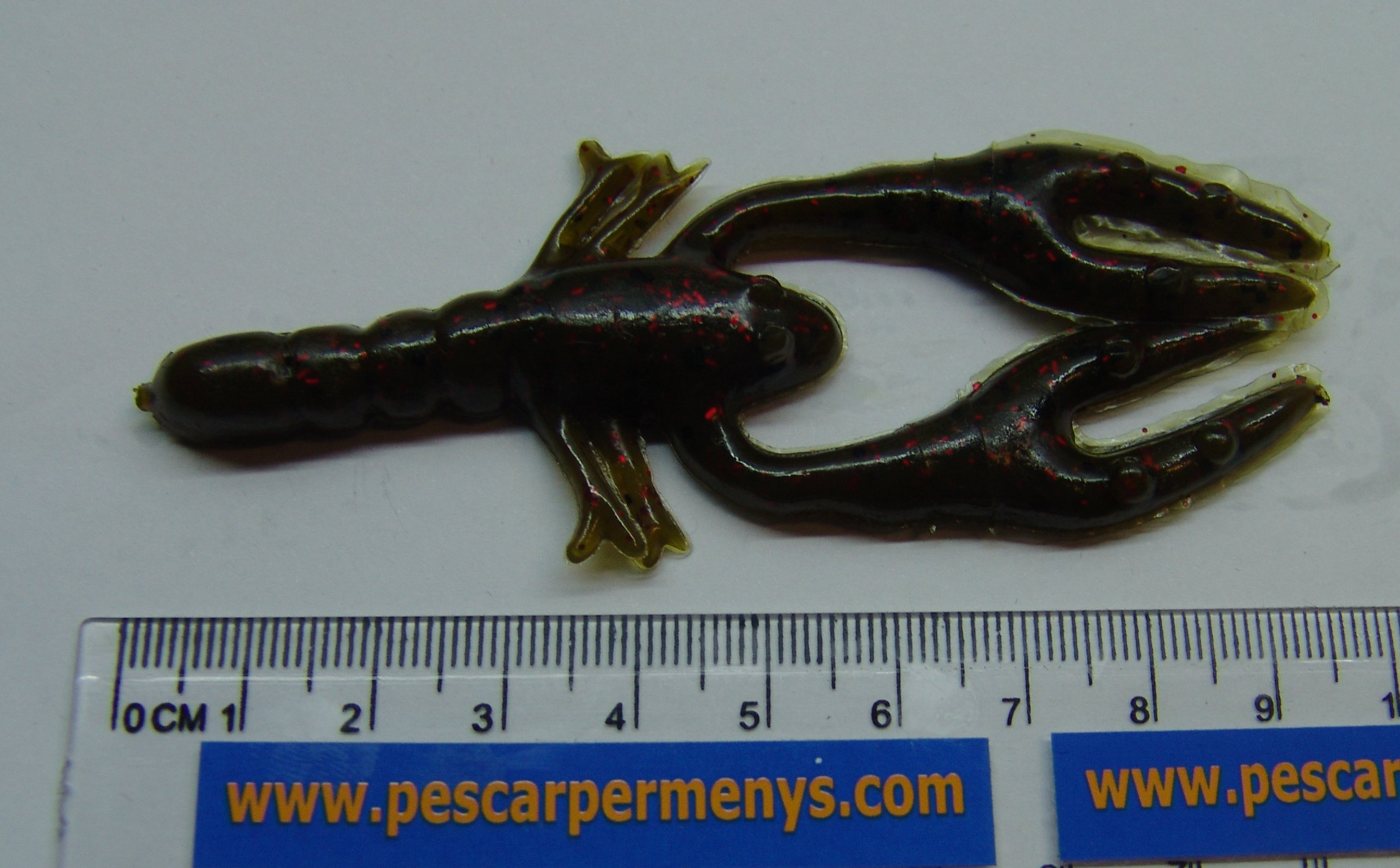V&M Punch Craw, Green Pumpkin Red (10 unidades)