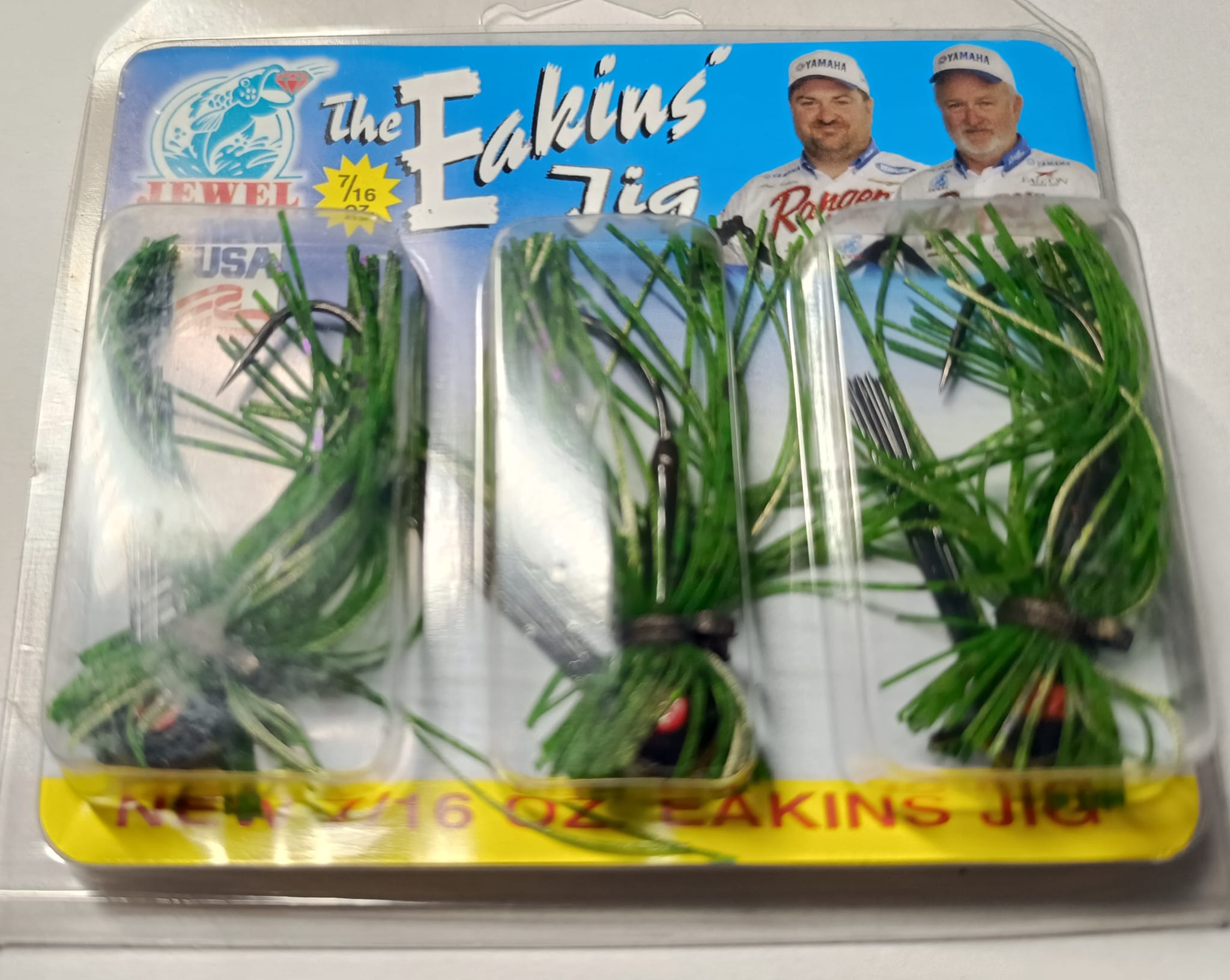 JEWEL EAKINGS JIG 7/16 OZ WATERMELON - PURPLE FLASH