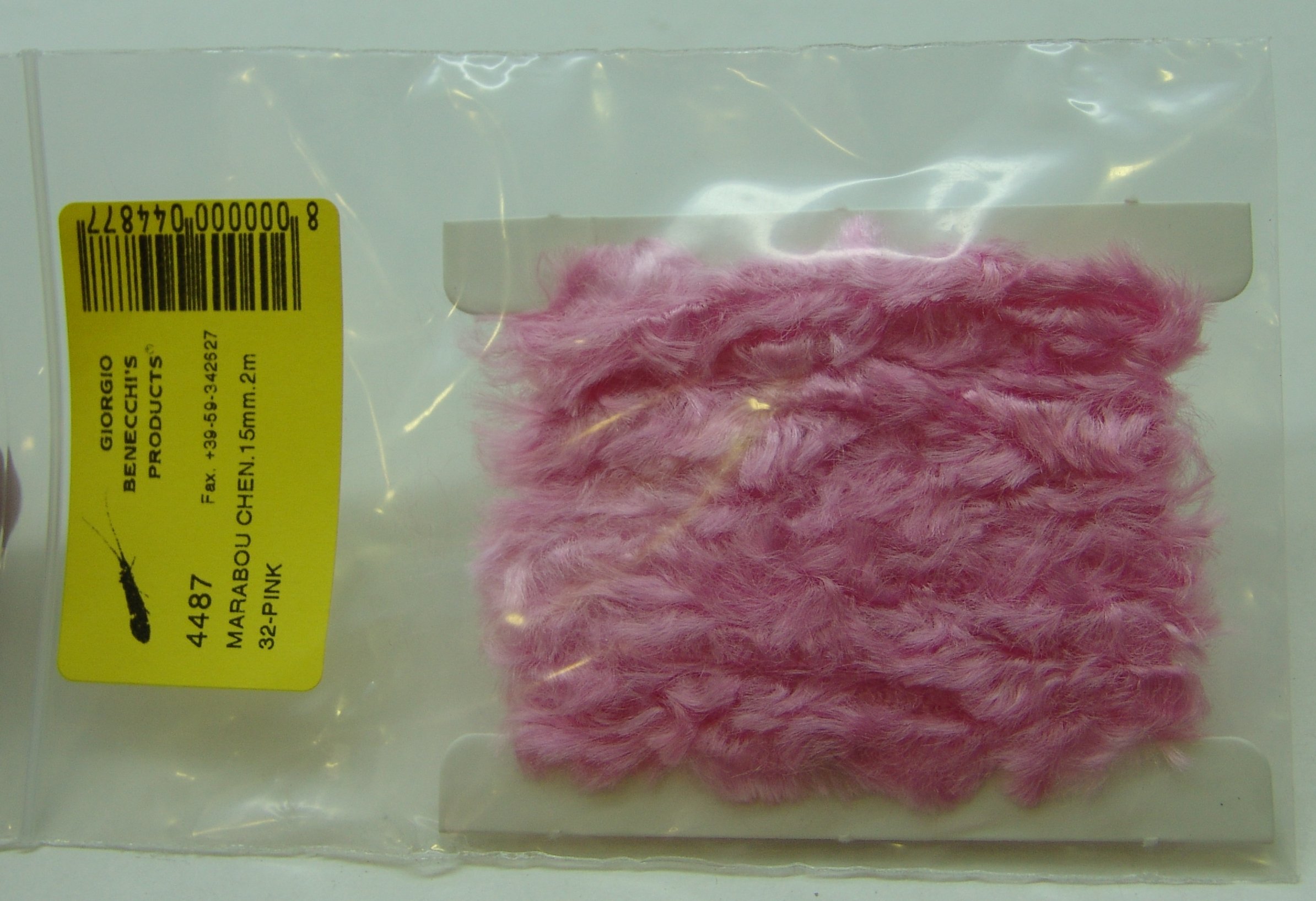 MARABOU CHENILLE 15mm 2m PINK