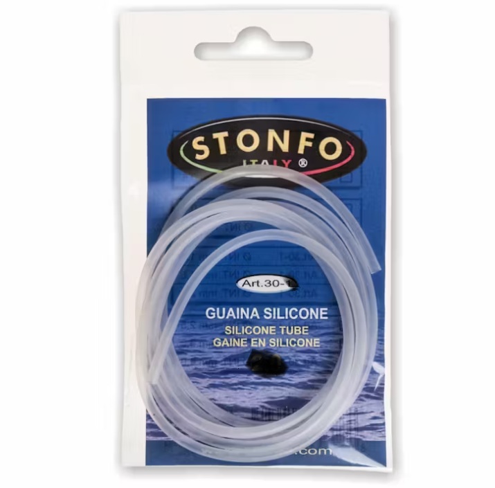 STONFO ART 30 - TUBO SILICONA TRANSPARENTE 1m 0.70mm INTERIOR