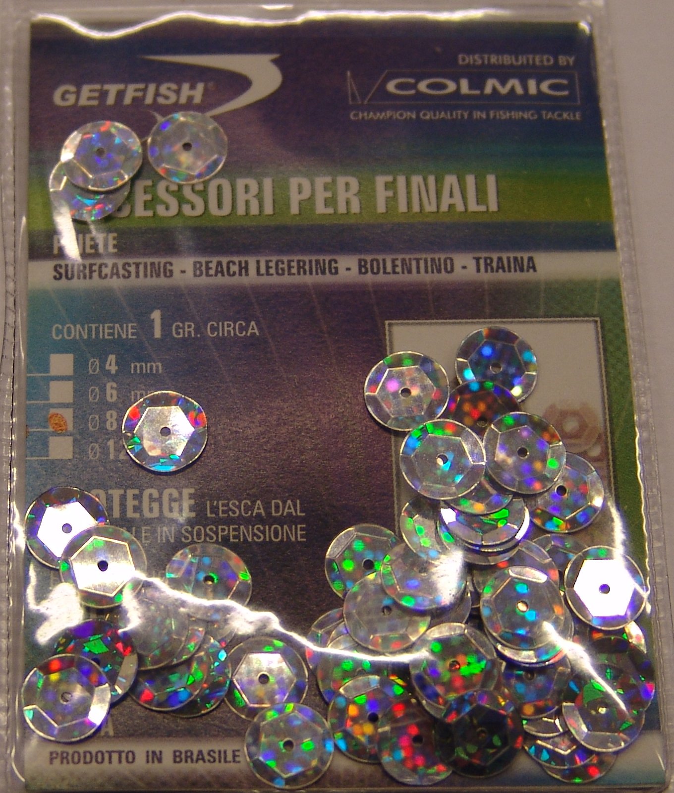 PERLA PLANA LASER 8mm