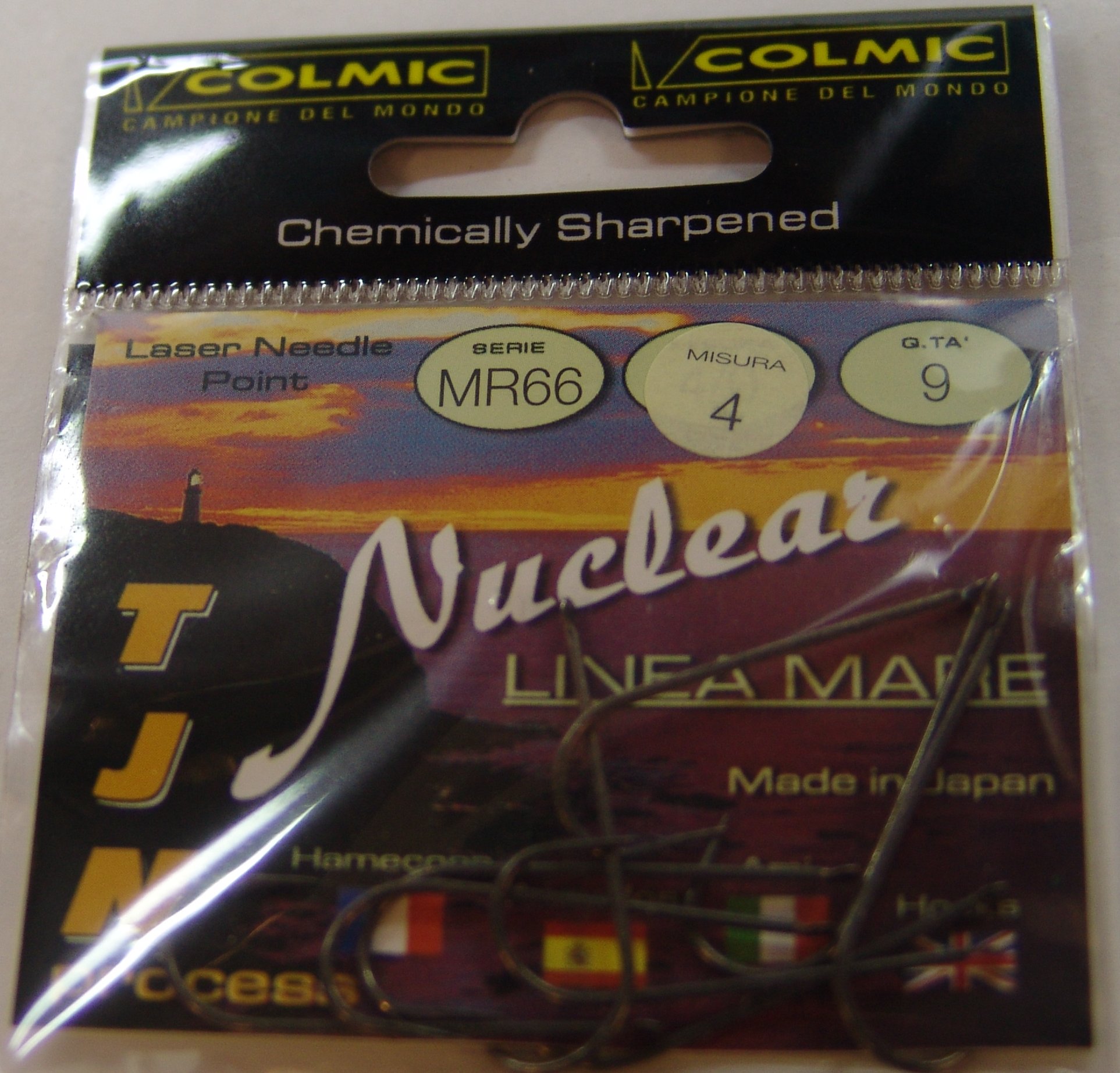 ANZUELO COLMIC NUCLEAR MR66 nº 04 (9 unidades)