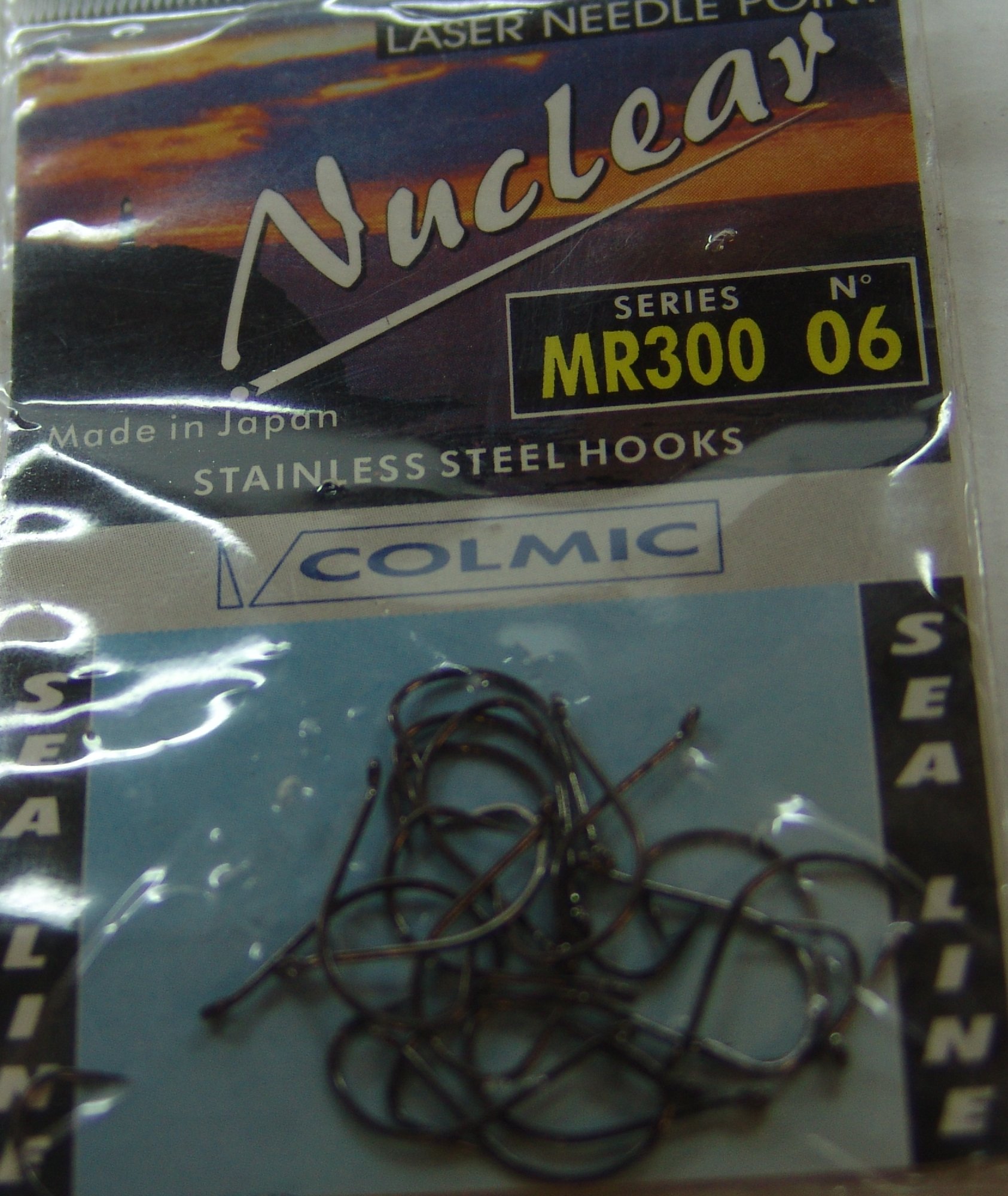 ANZUELO COLMIC NUCLEAR MR300 Nº6 (20 unidades)