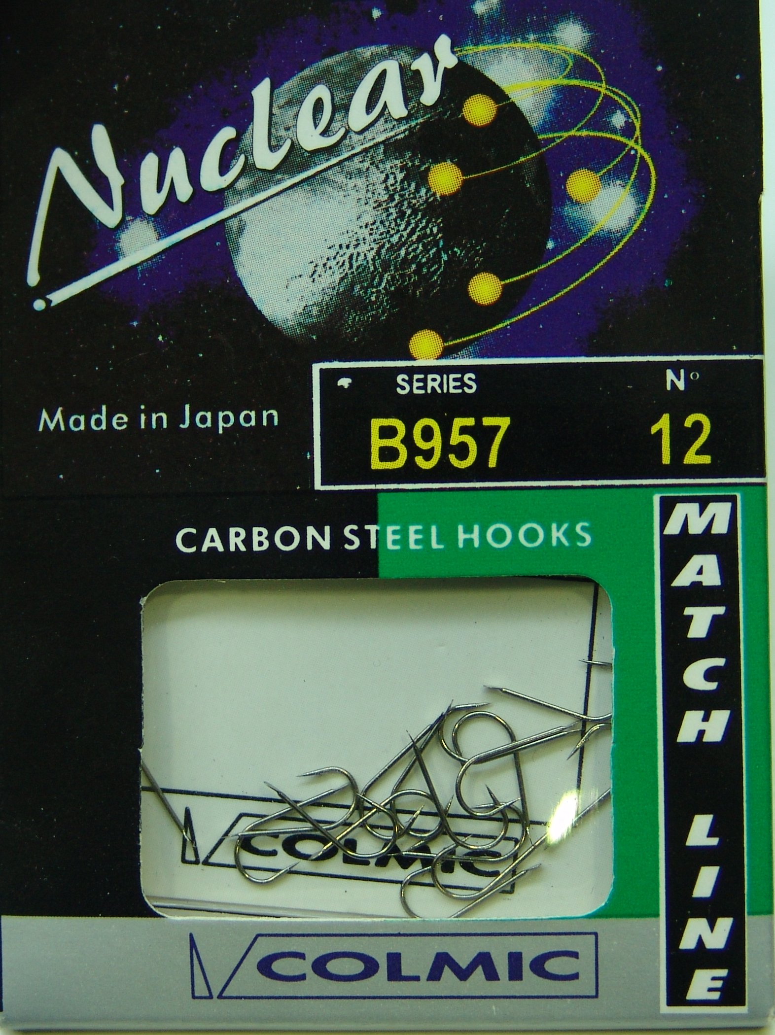 ANZUELO COLMIC NUCLEAR B957 Nº 12 (20 unidades)