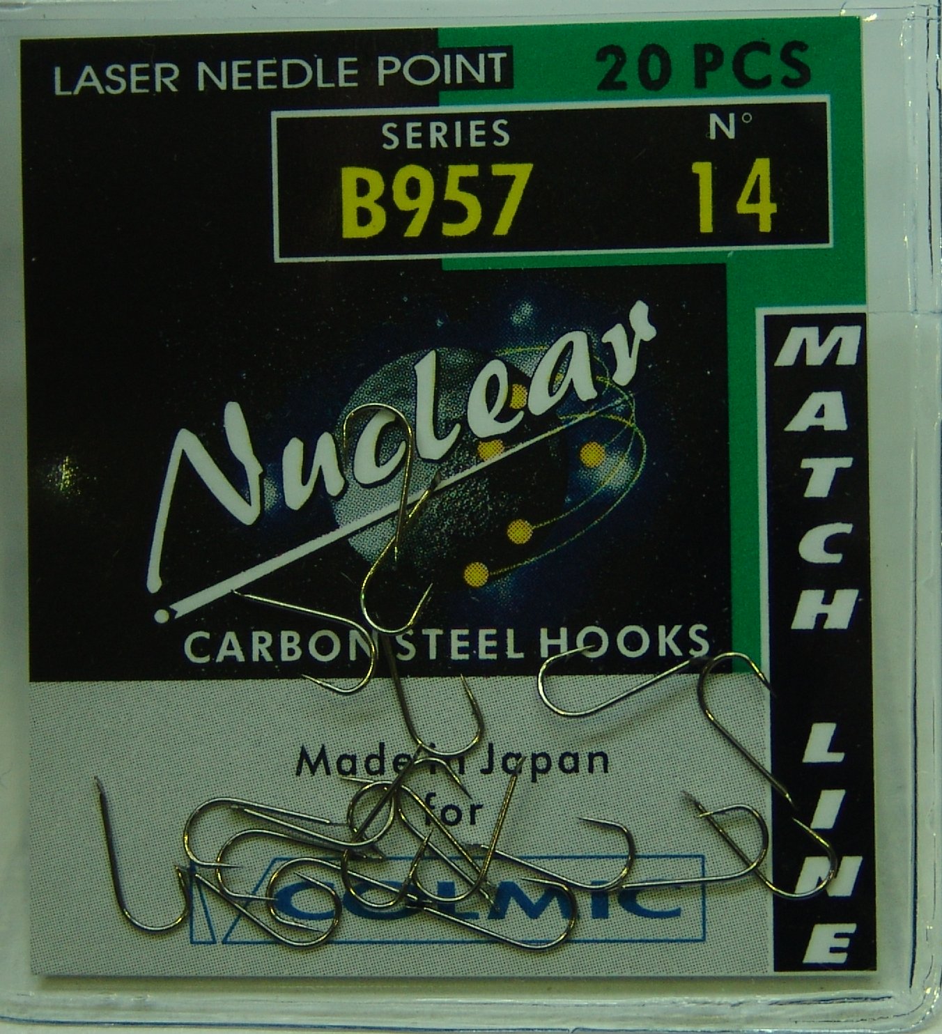 ANZUELO COLMIC NUCLEAR B957 Nº 14 (20 unidades)