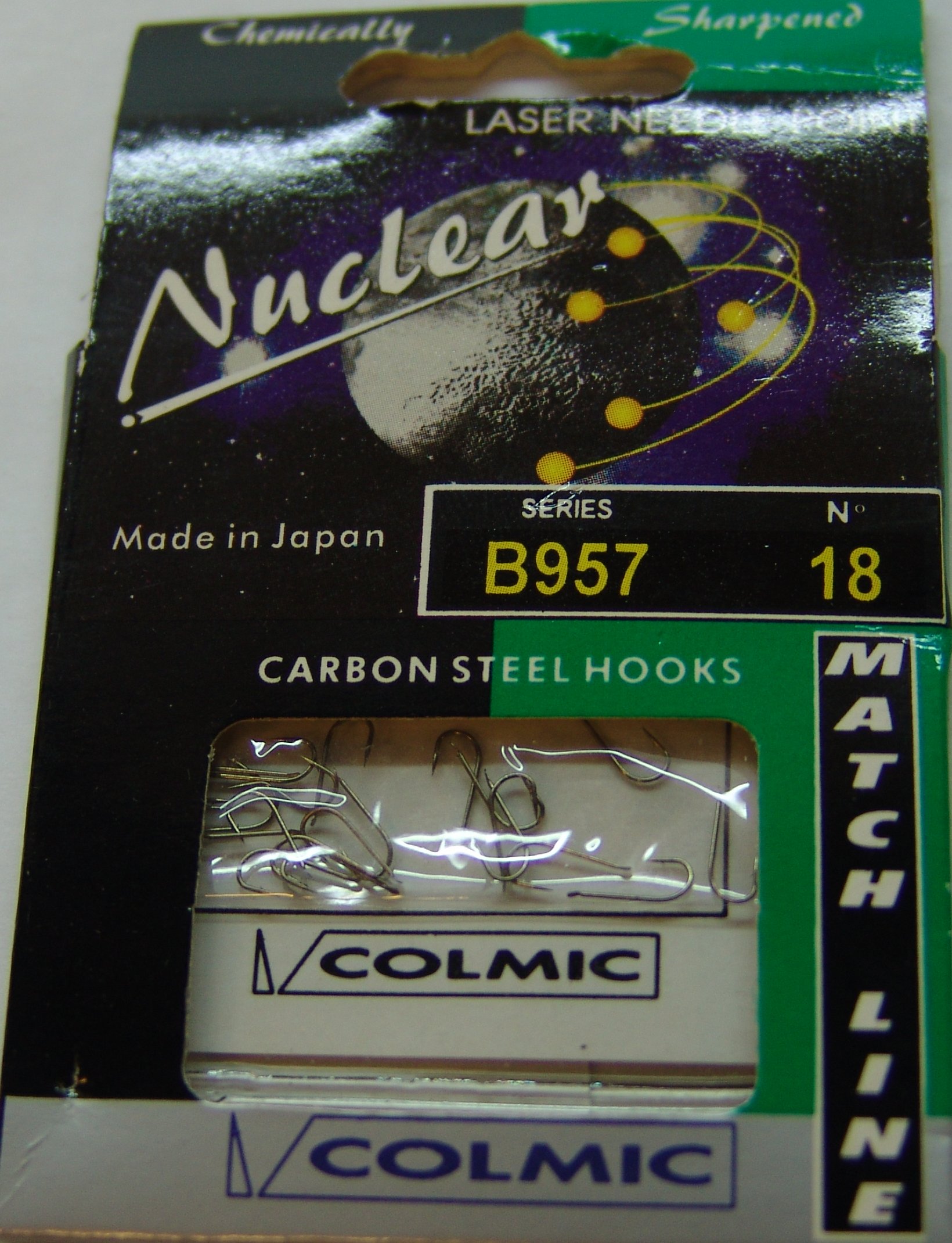 ANZUELO COLMIC NUCLEAR B957 Nº 18 (20 unidades)