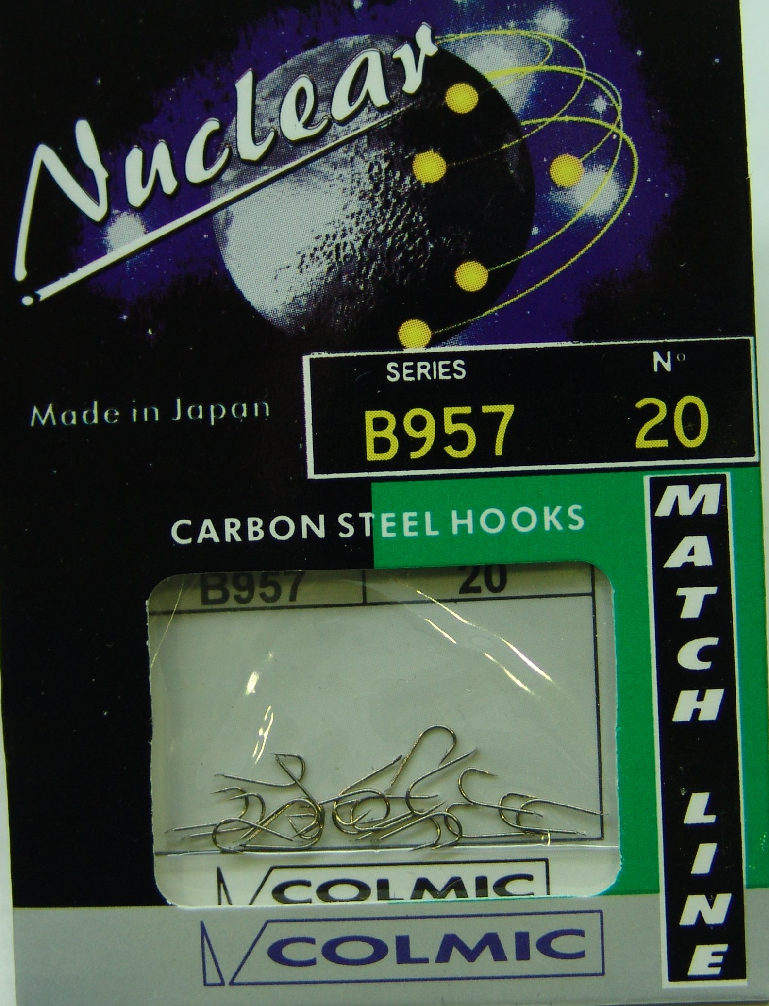 ANZUELO COLMIC NUCLEAR B957 Nº 20 (20 unidades)