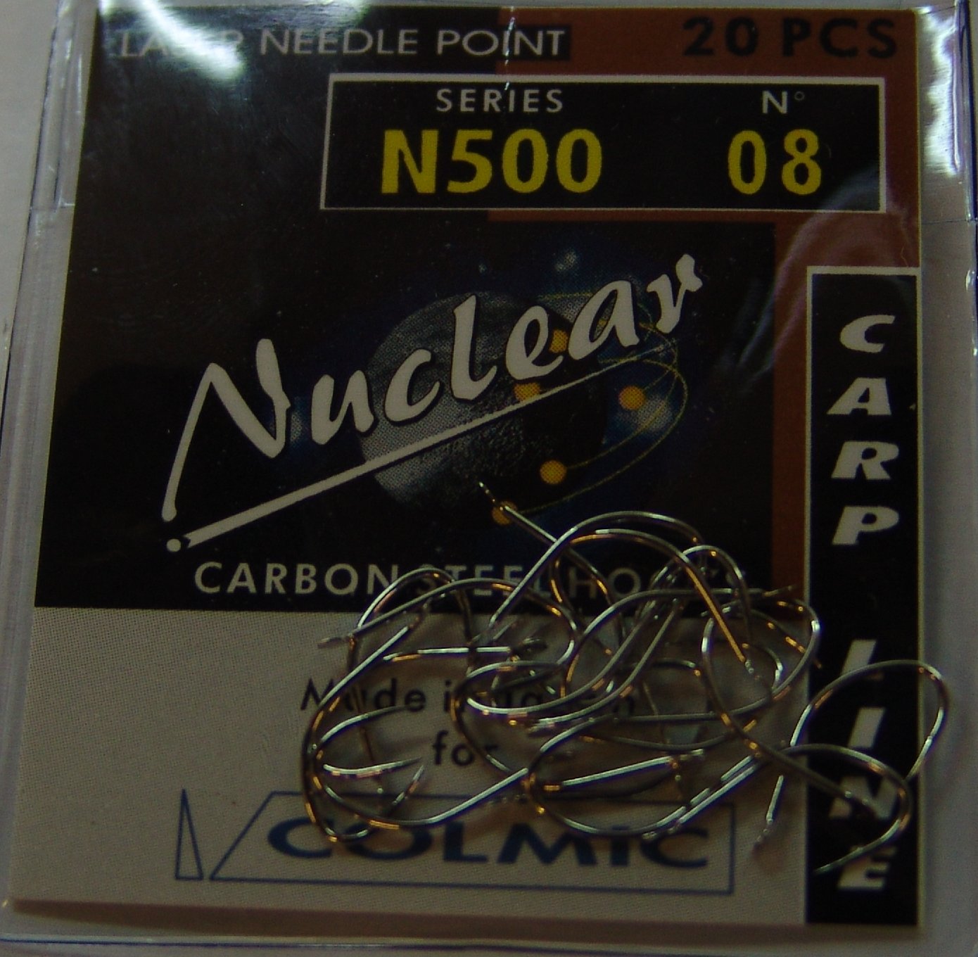 ANZUELO COLMIC NUCLEAR N500 nº08 (20 unidades)