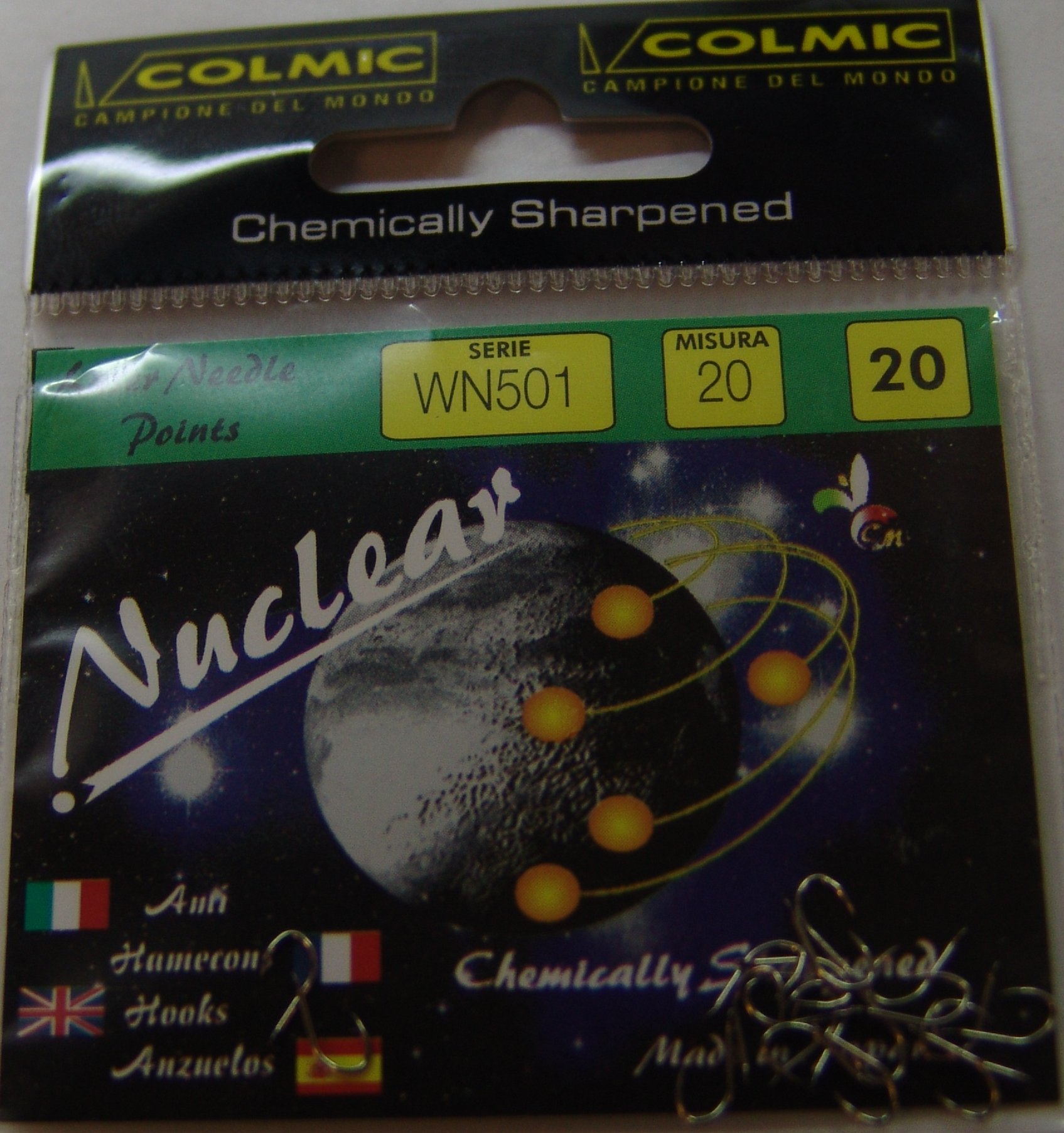 ANZUELO COLMIC NUCLEAR WN501 Nº20 (20 unidades)