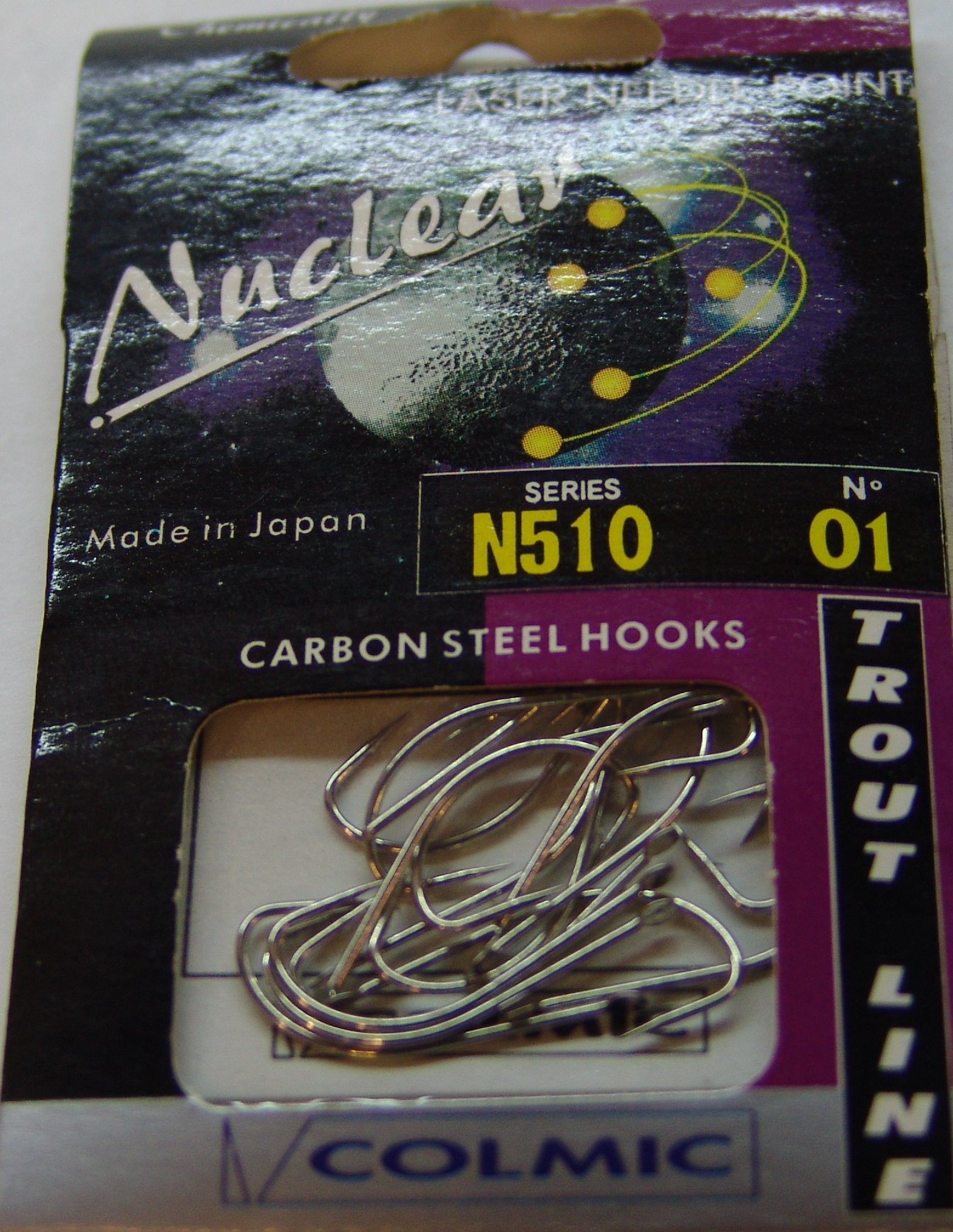 ANZUELO COLMIC NUCLEAR N510 01 (20 unidades)