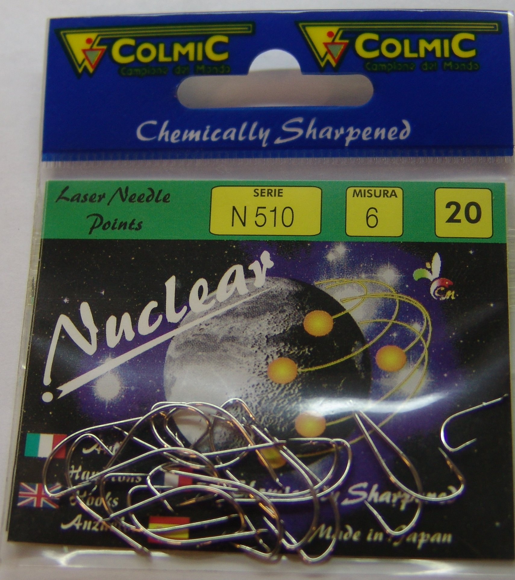 ANZUELO COLMIC NUCLEAR N510 06 (20 unidades)