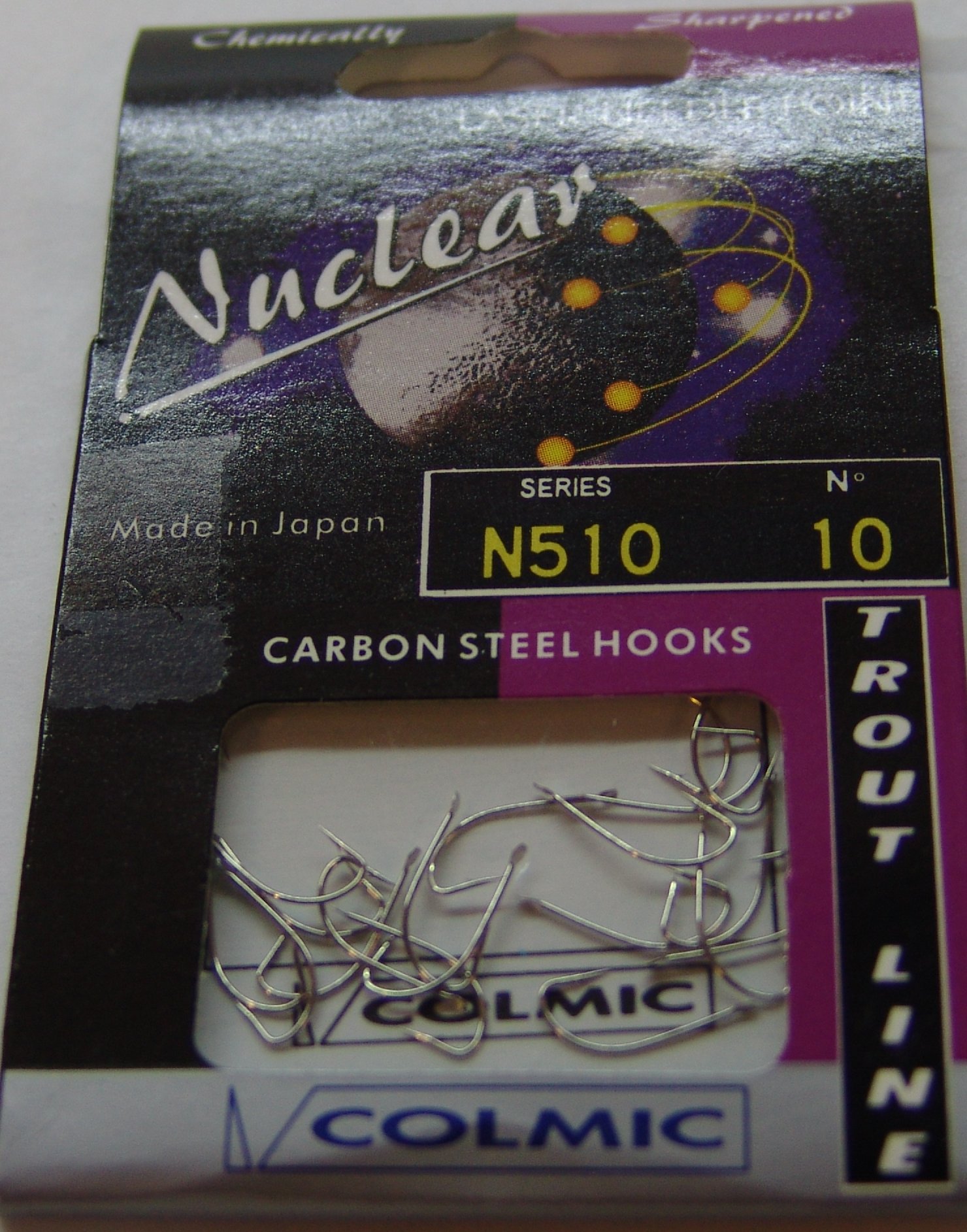 ANZUELO COLMIC NUCLEAR N510 10 (20 unidades)