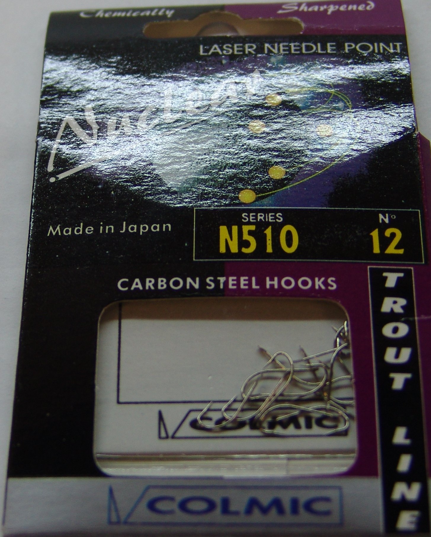 ANZUELO COLMIC NUCLEAR N510 12 (20 unidades)
