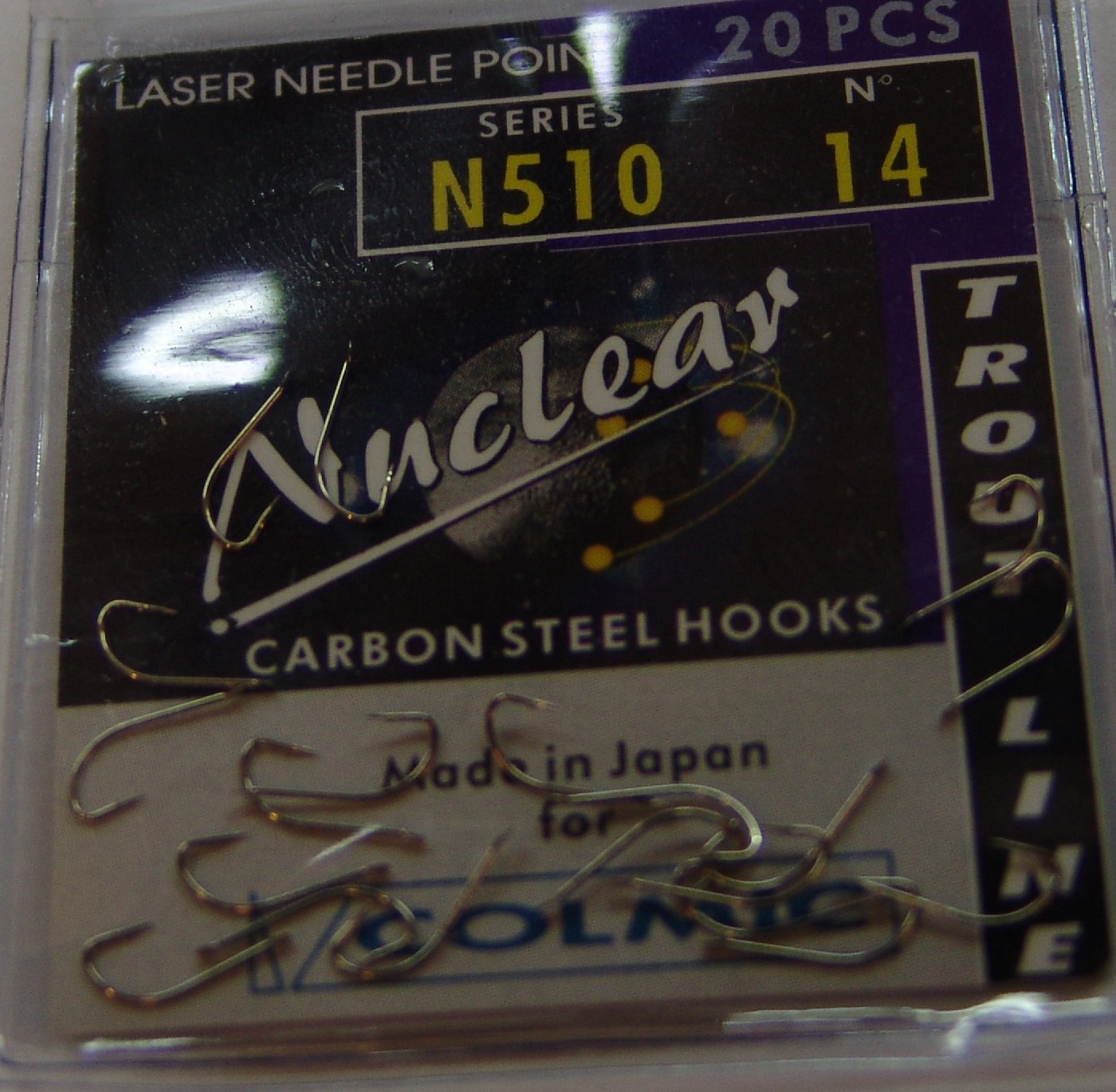 ANZUELO COLMIC NUCLEAR N510 14 (20 unidades)