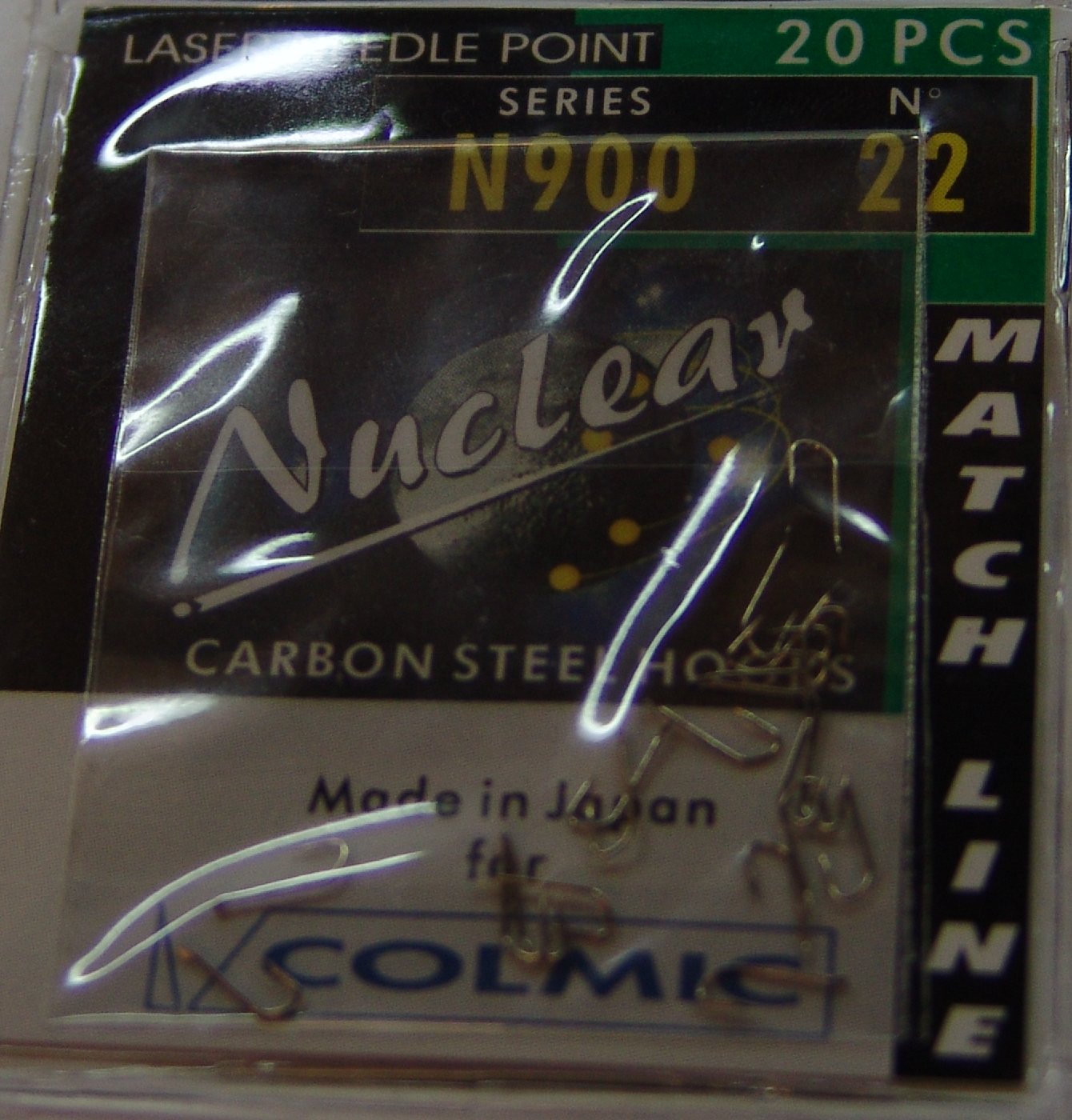 ANZUELO COLMIC NUCLEAR N900 Nº 22 (20 unidades)