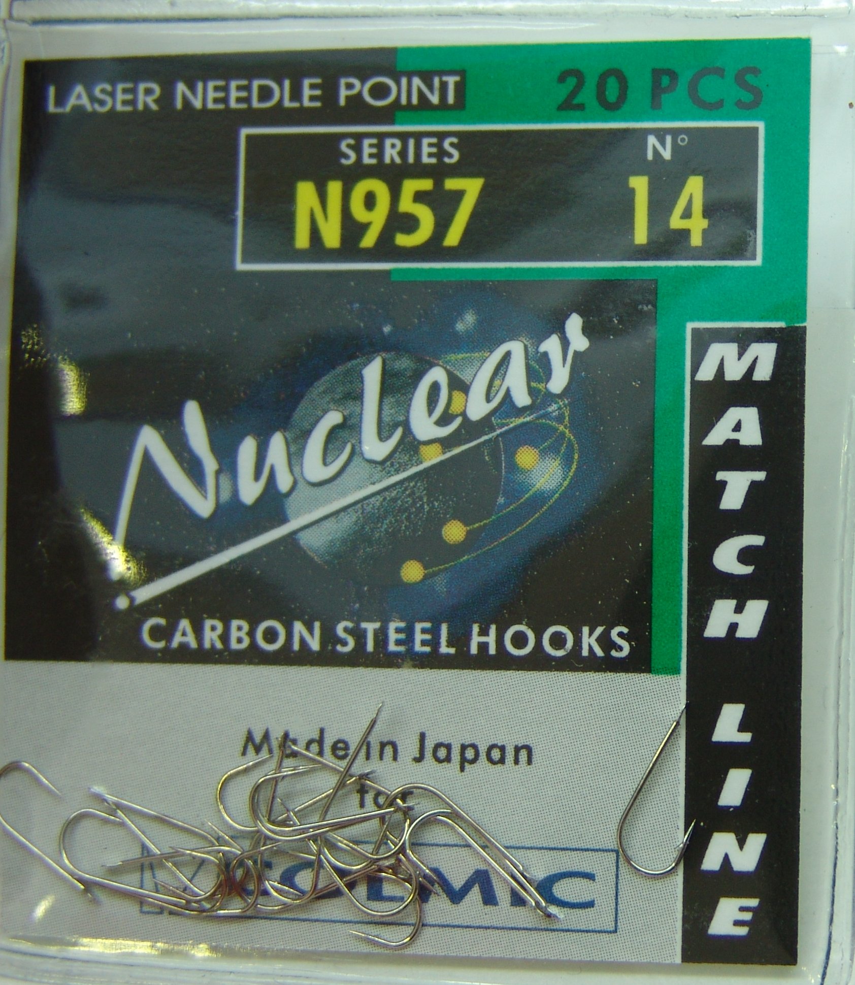 ANZUELO COLMIC NUCLEAR N957 Nº 14 (20 unidades)