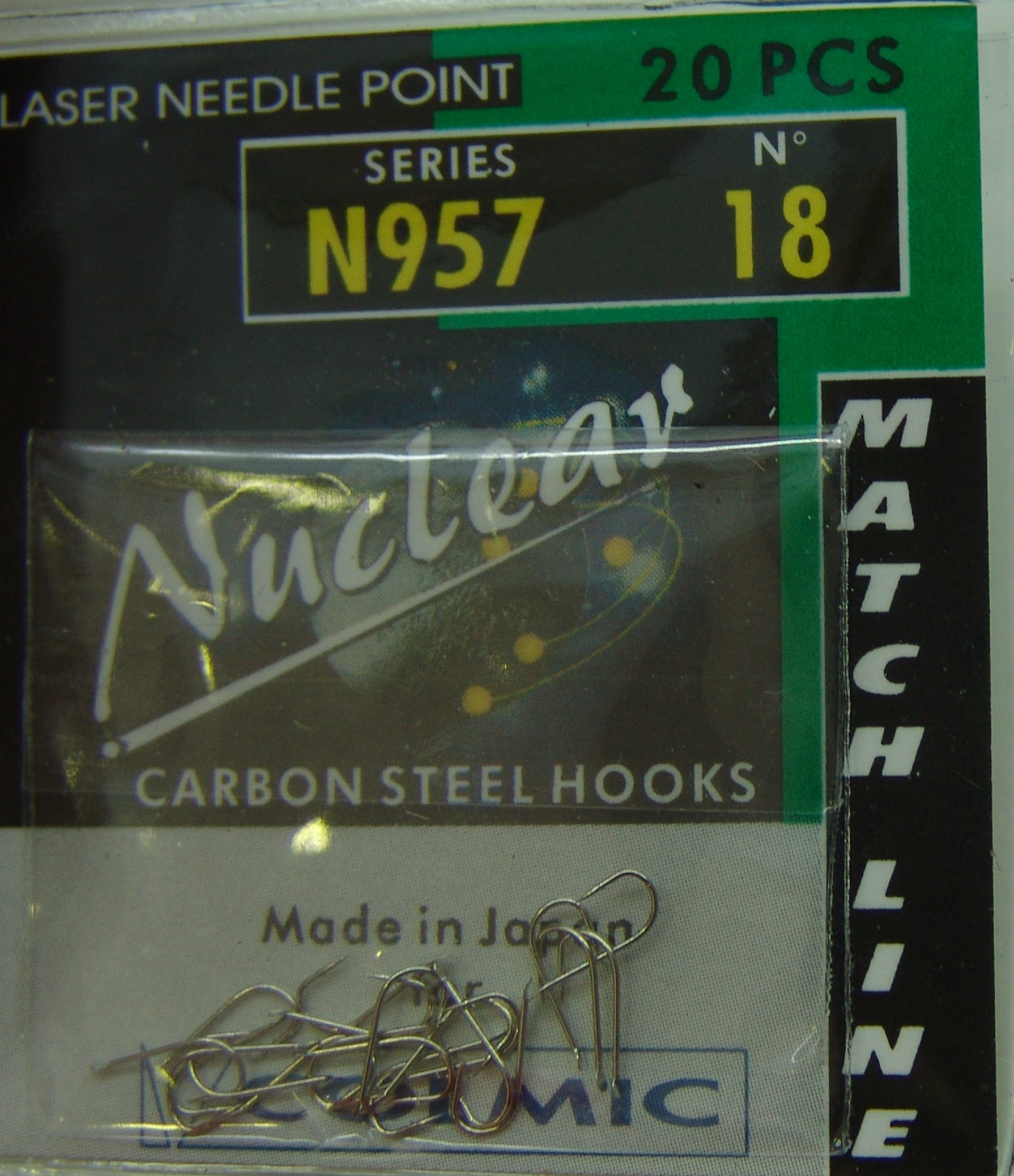 ANZUELO COLMIC NUCLEAR N957 Nº 18 (20 unidades)