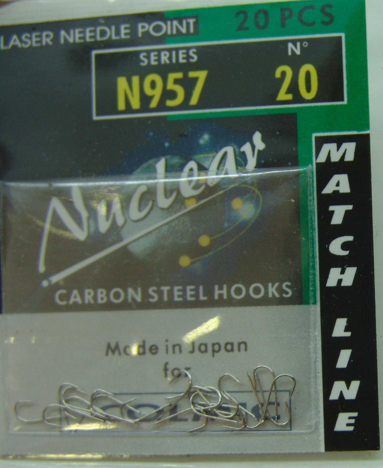 ANZUELO COLMIC NUCLEAR N957 Nº 20 (20 unidades)
