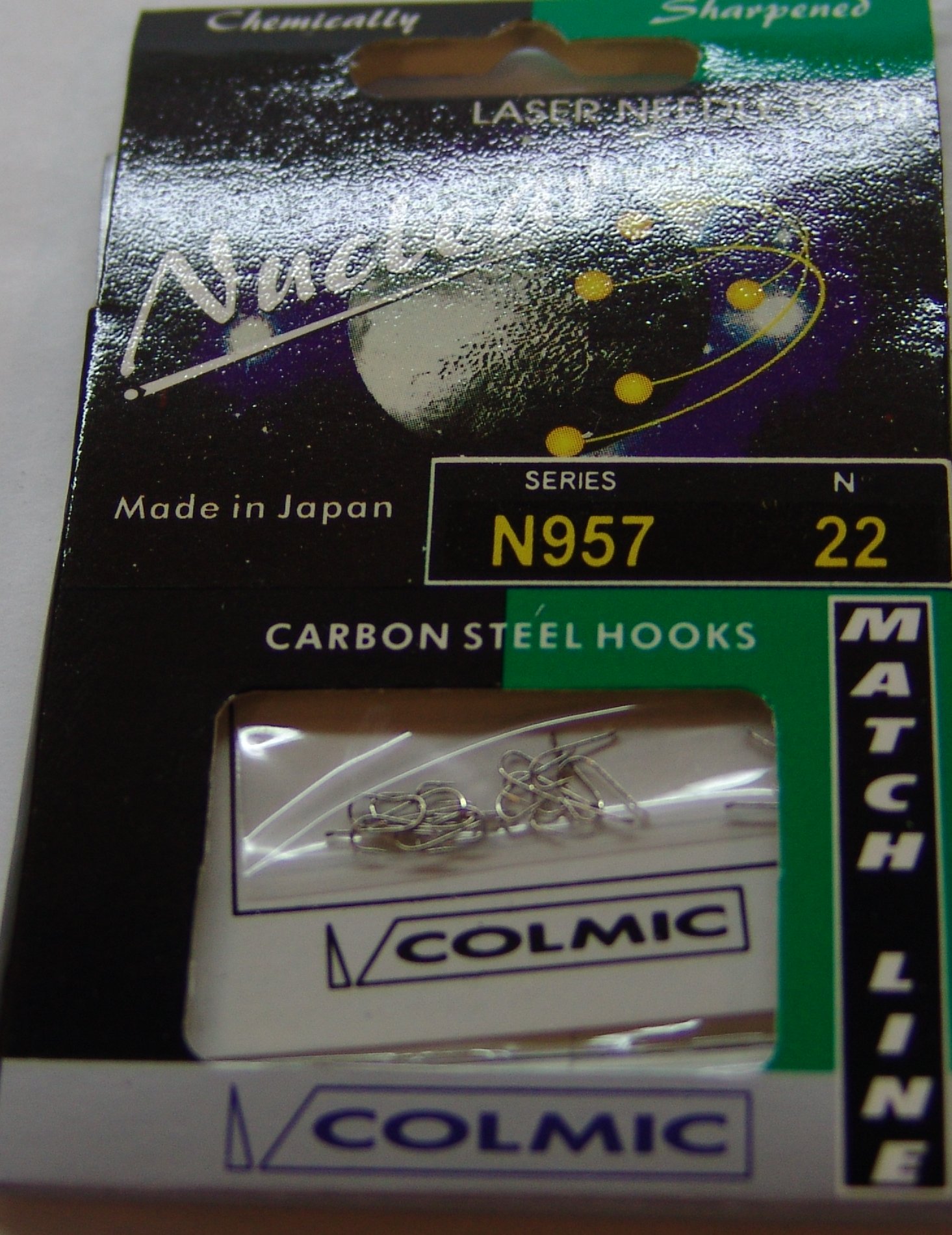 ANZUELO COLMIC NUCLEAR N957 Nº 22 (20 unidades)