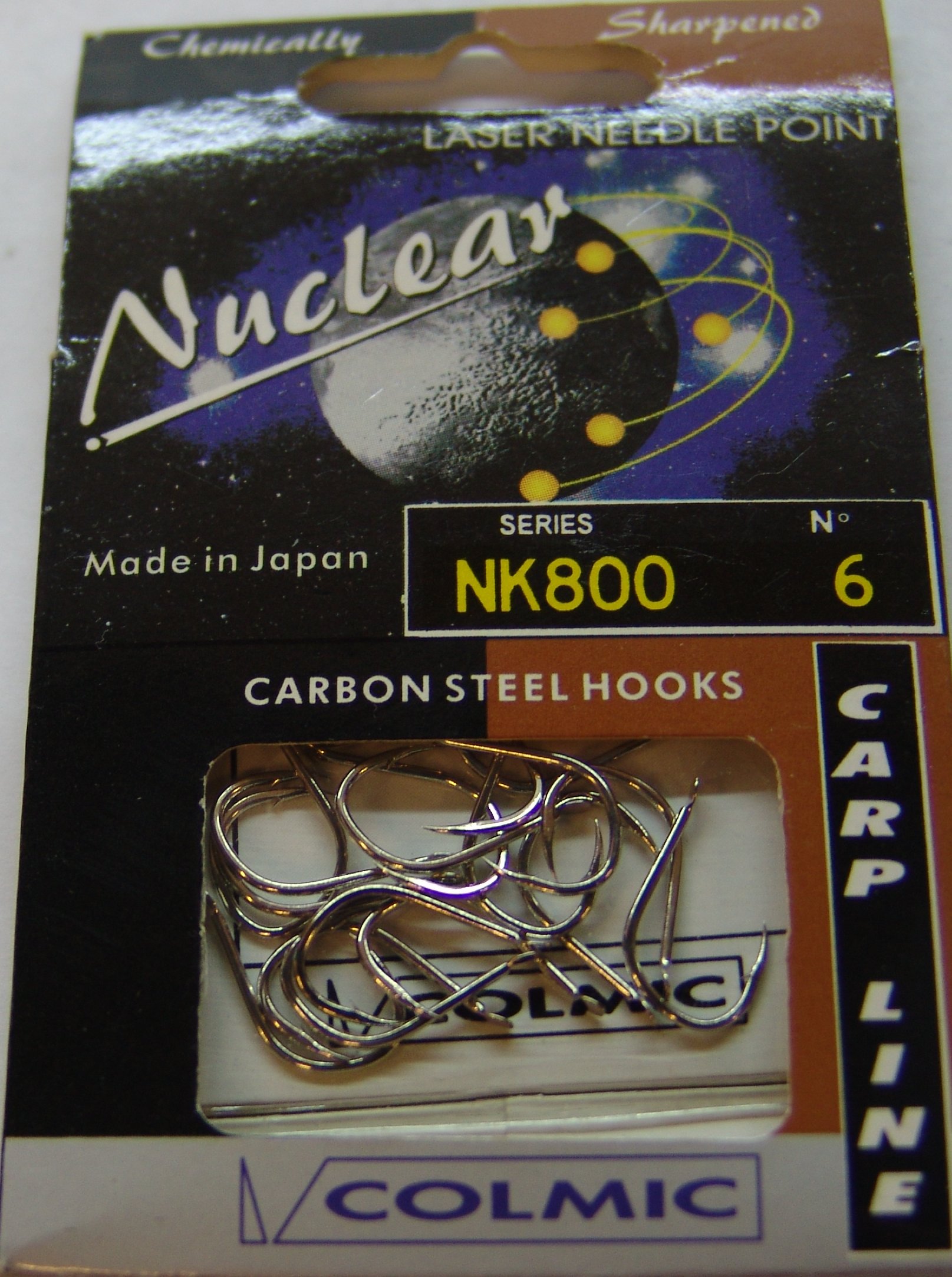 ANZUELO COLMIC NUCLEAR NK800 Nº 06 (20 unidades)