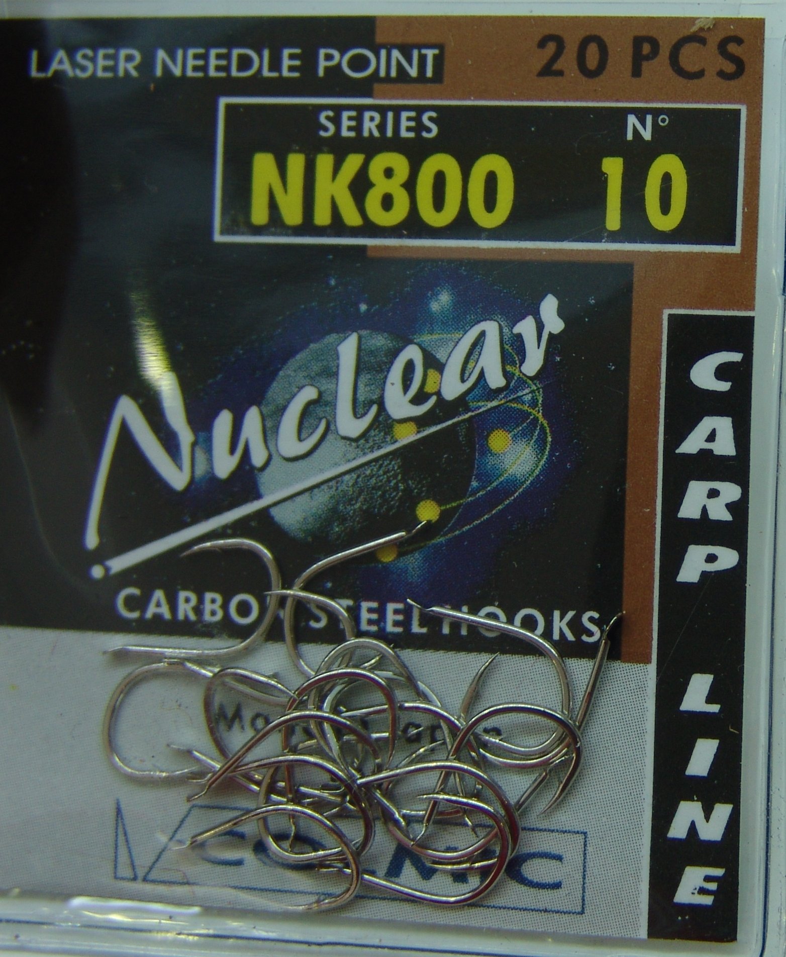 ANZUELO COLMIC NUCLEAR NK800 Nº 10 (20 unidades)