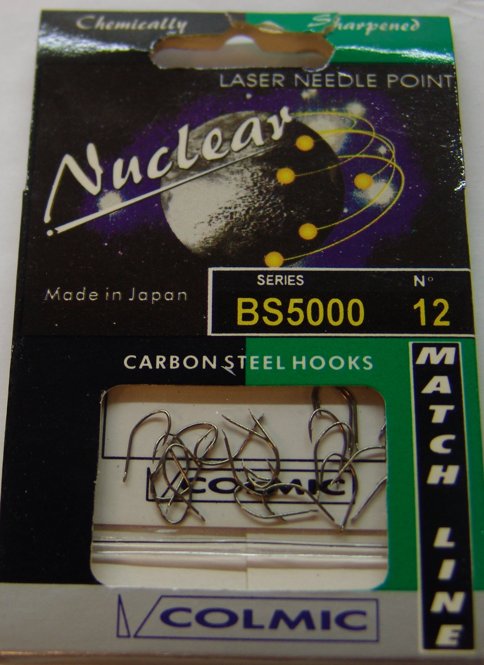 ANZUELO COLMIC NUCLEAR BS5000 Nº 12 (20 unidades)