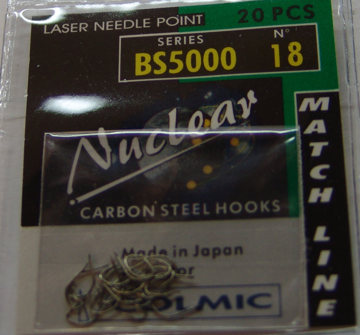ANZUELO COLMIC NUCLEAR BS5000 Nº 18 (20 unidades)