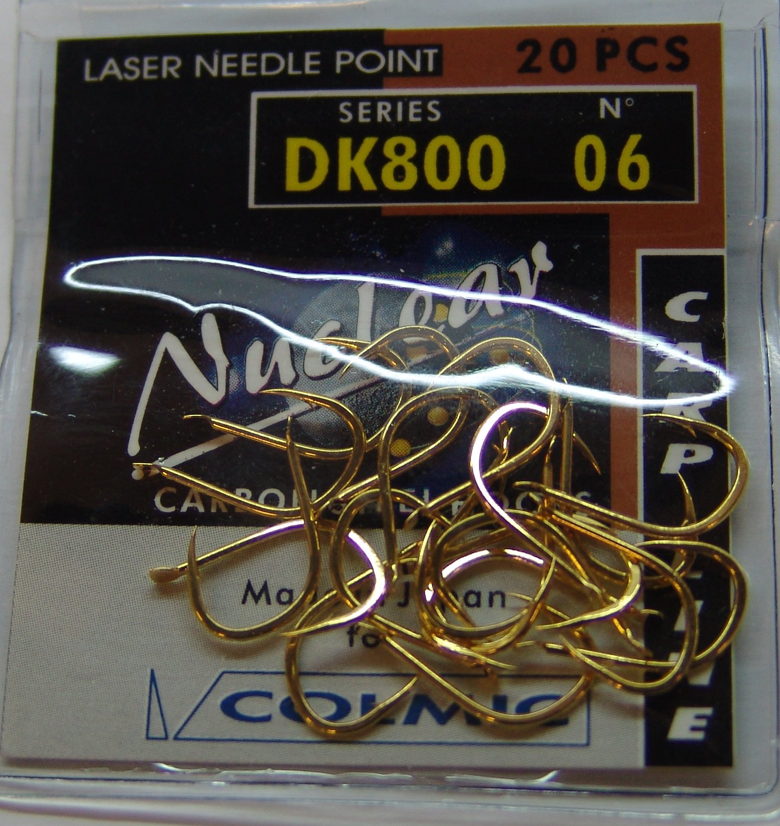 ANZUELO COLMIC NUCLEAR DK800 Nº 06 (20 unidades)
