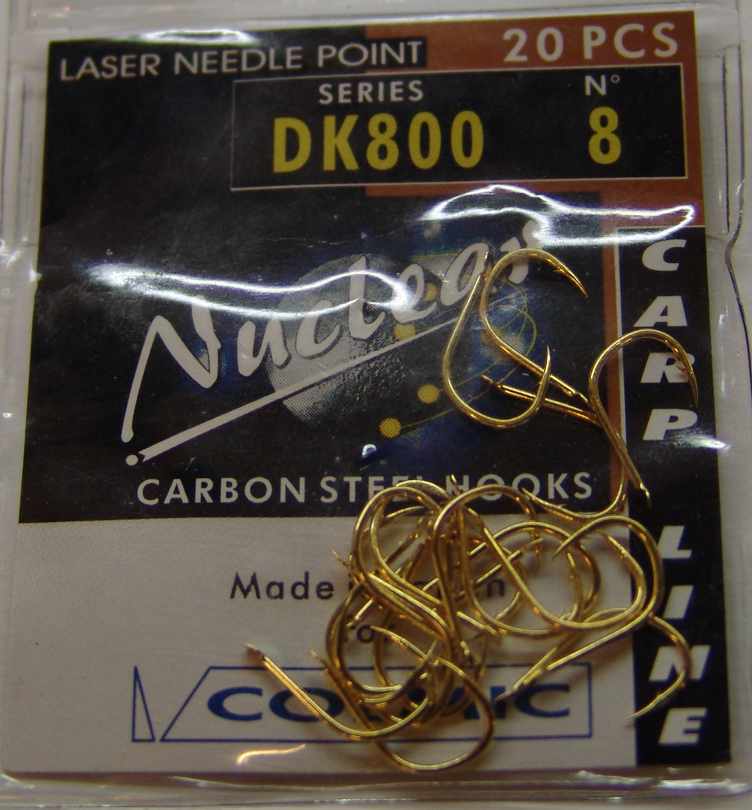 ANZUELO COLMIC NUCLEAR DK800 Nº 08 (20 unidades)